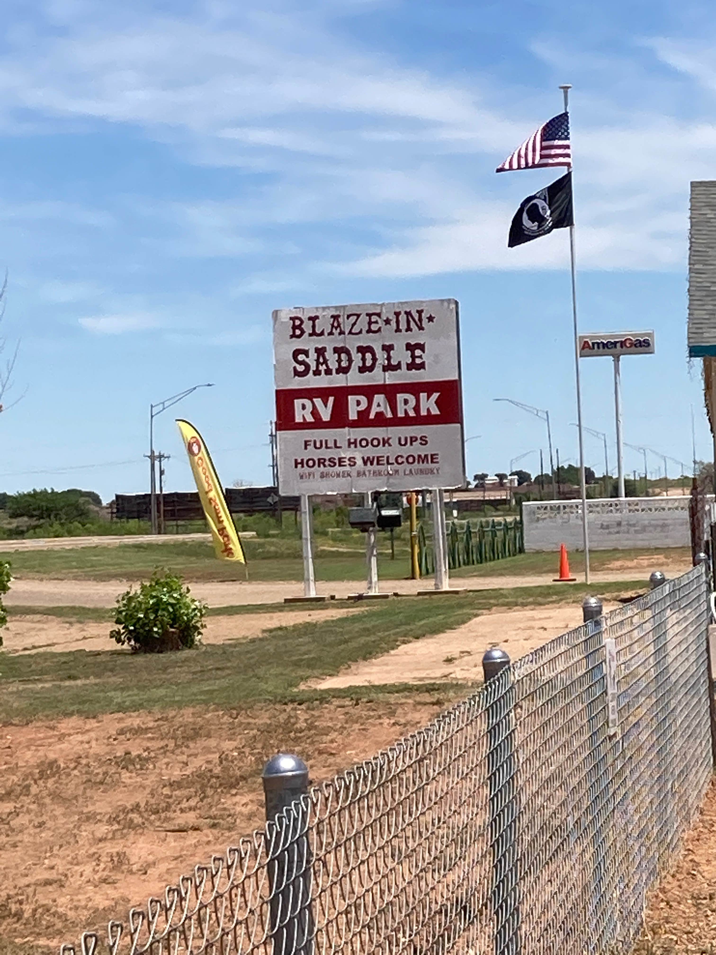 Camper submitted image from Blaze-In-Saddle RV Park - 5