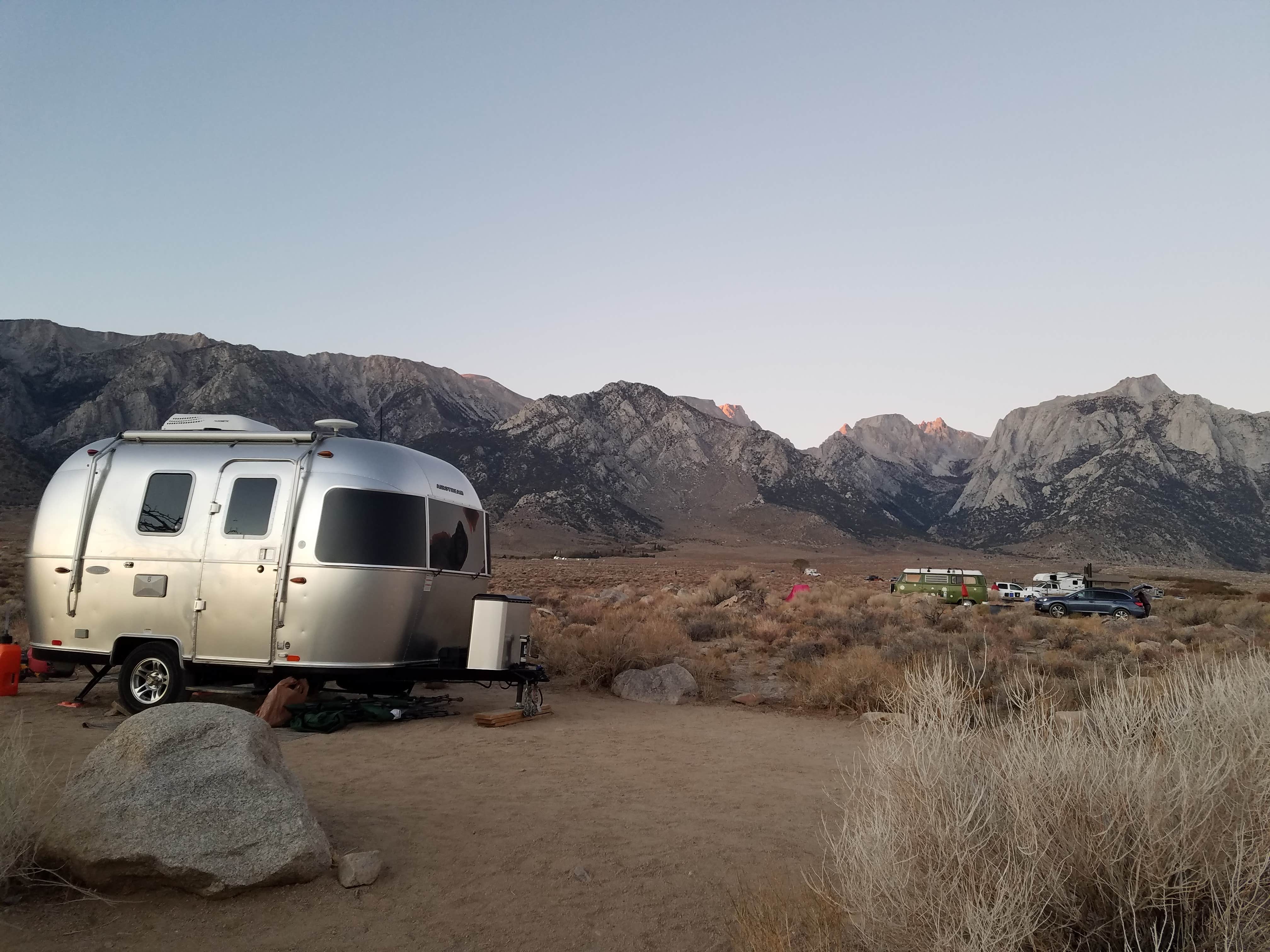 Amelia F.'s photo of rv camping at Tuttle Creek Campground — Alabama Hills near Darwin, CA