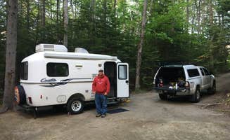 Carolyn M.'s photo of rv camping at Moose Brook State Park Campground near Berlin, NH