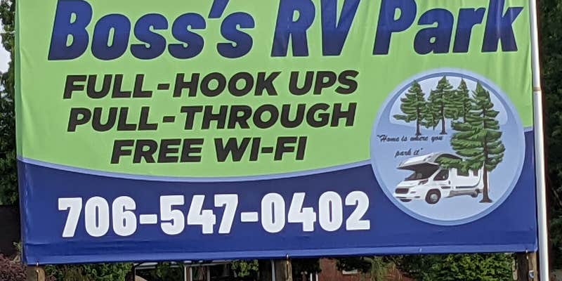 Camper submitted image from Boss RV Park