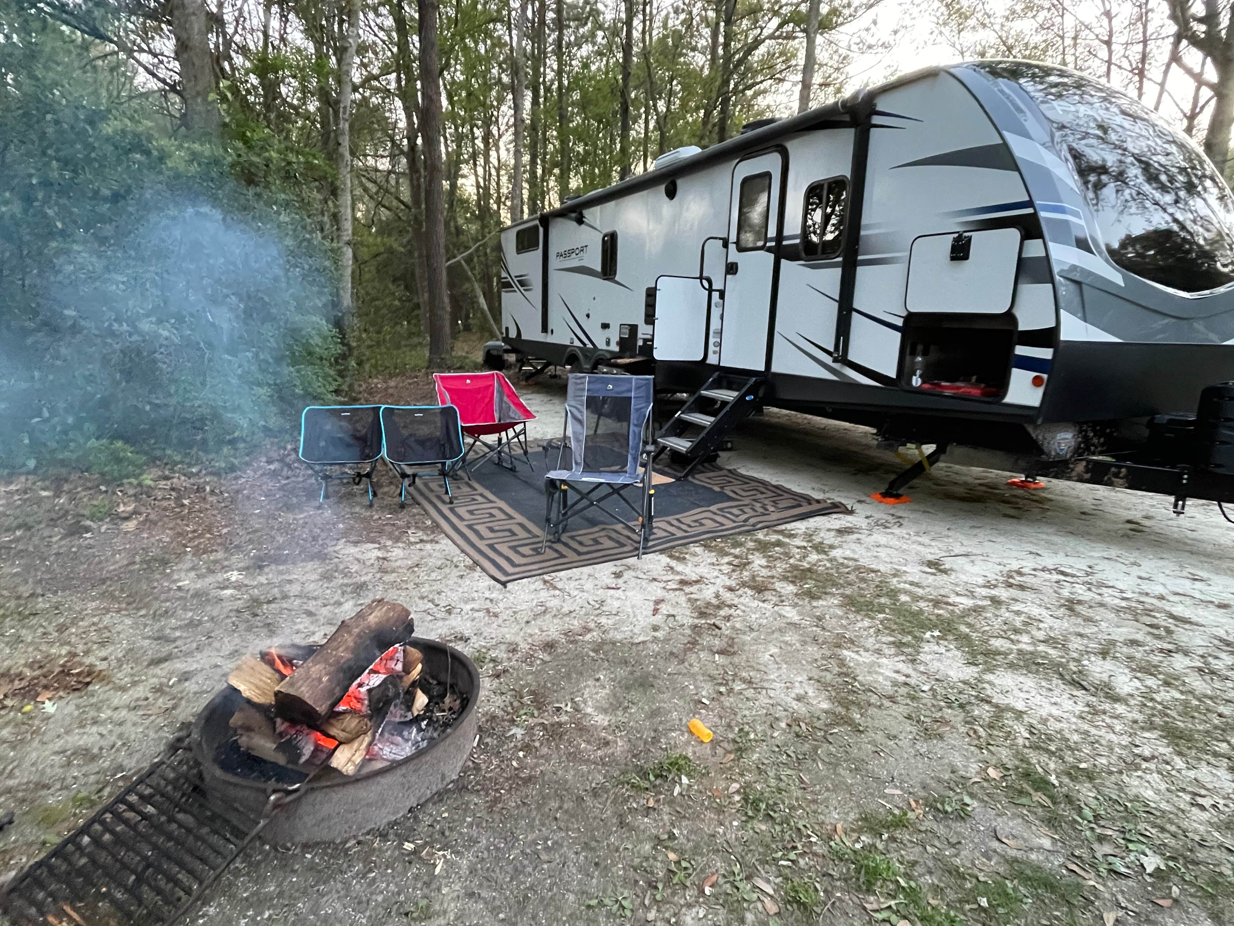 Camper submitted image from Campground at James Island County Park - 1