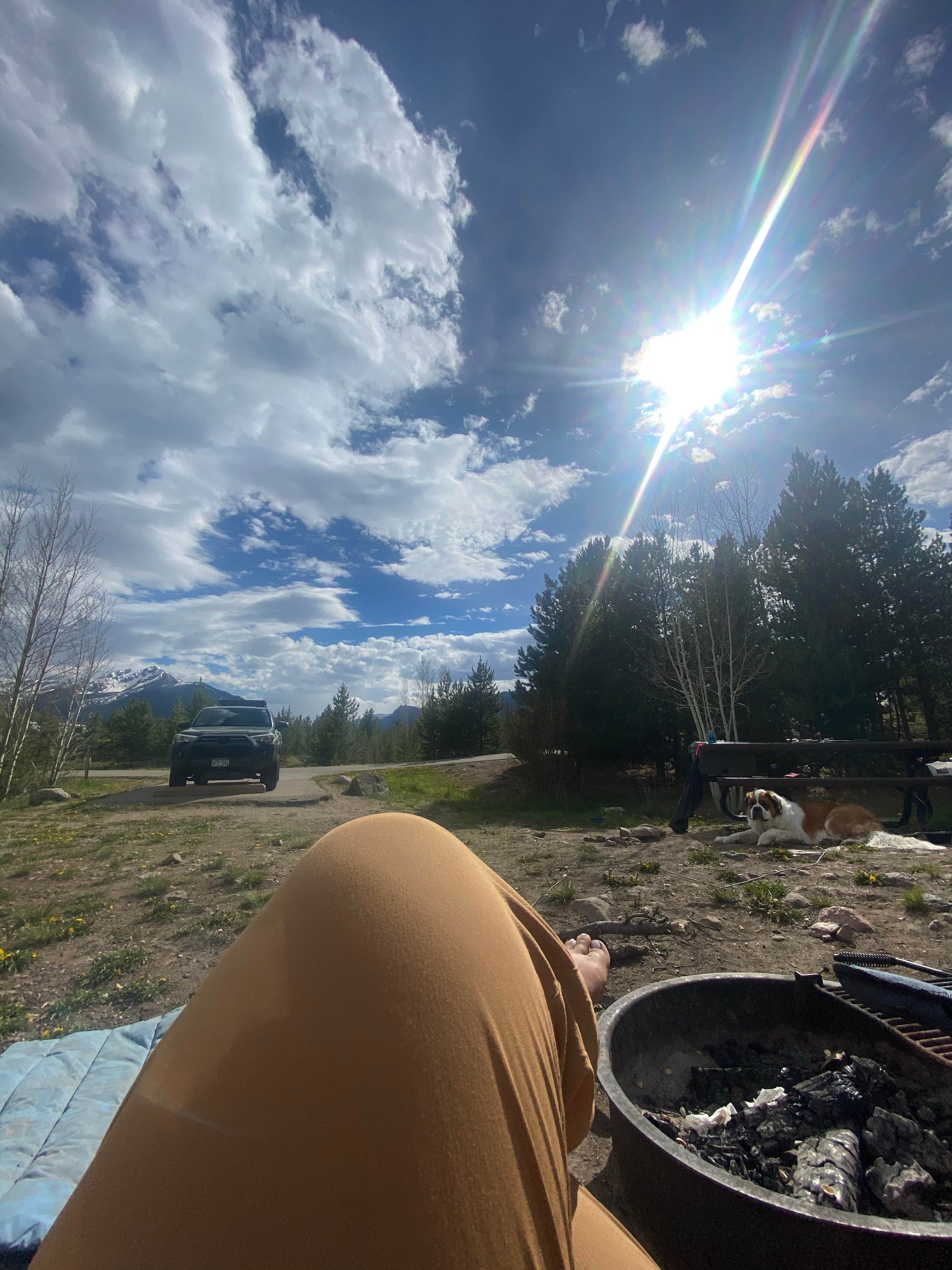 Camper-submitted photo at White River National Forest Heaton Bay Campground near Montezuma, CO