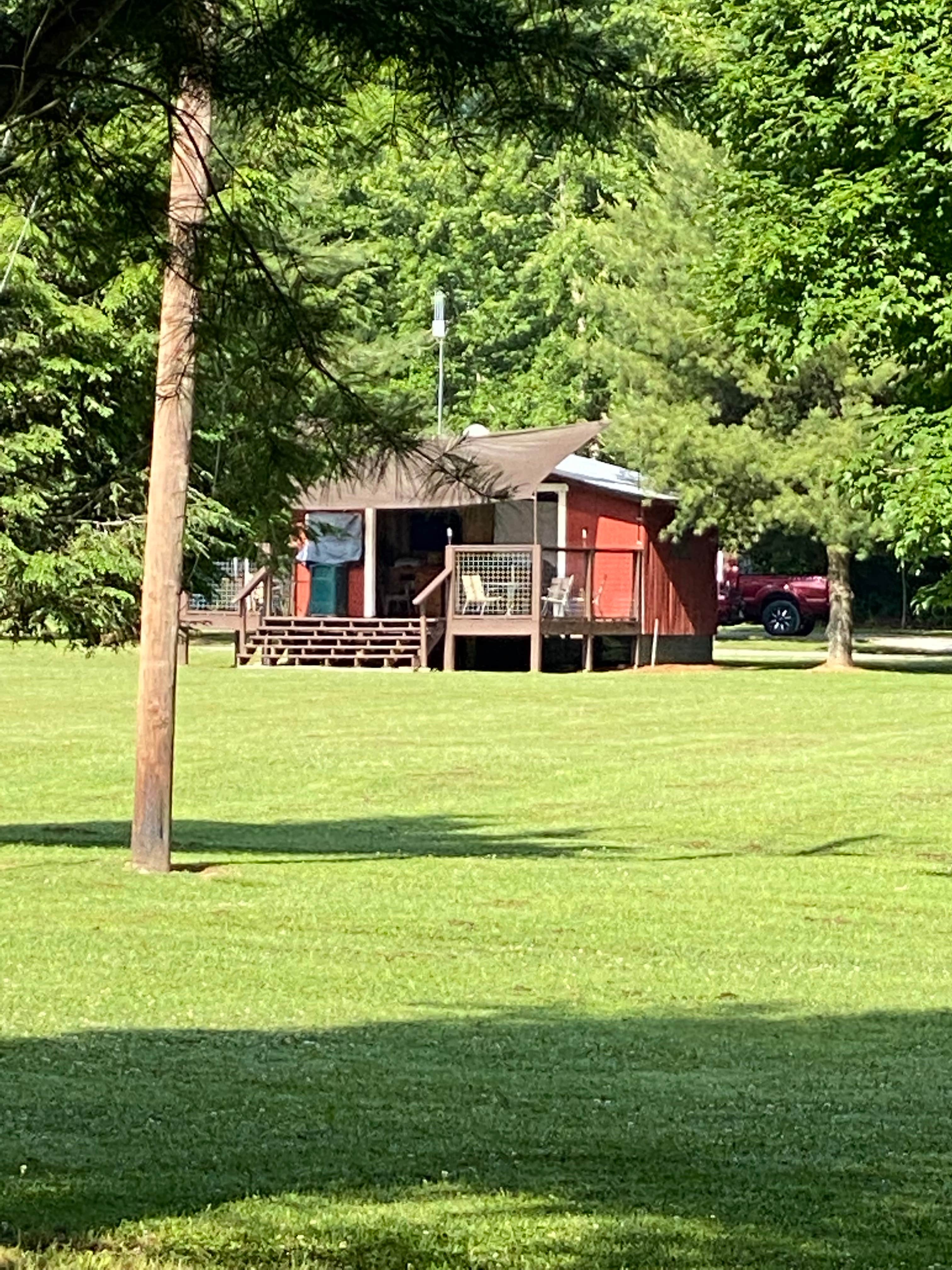 Dee's photo of glamping accommodations at Triple Creek Campground near Talbott, TN