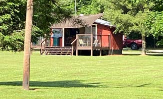 Dee's photo of glamping accommodations at Triple Creek Campground near Del Rio, TN