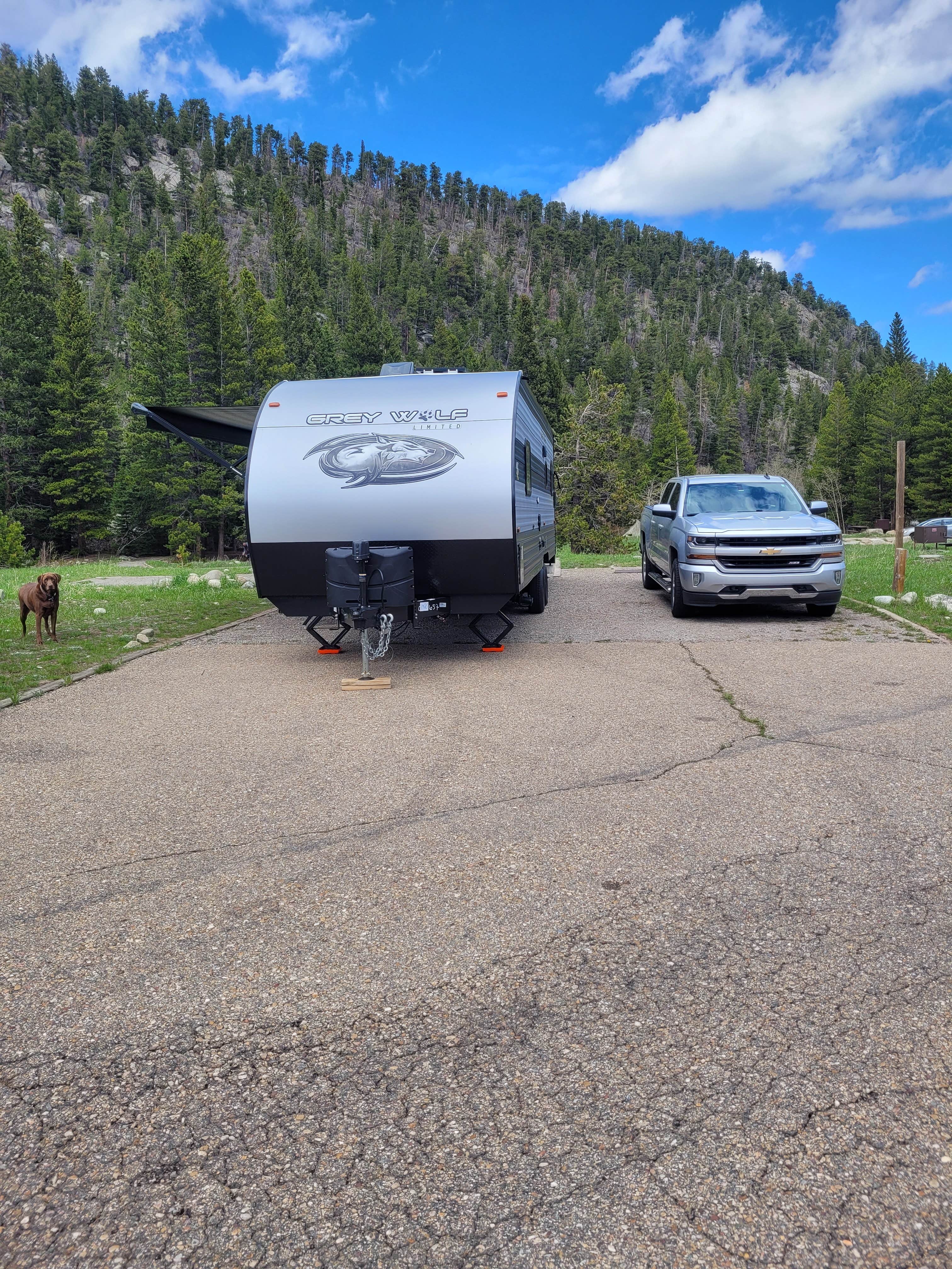 Camper-submitted photo at Roosevelt National Forest Camp Dick Campground near Jamestown, CO