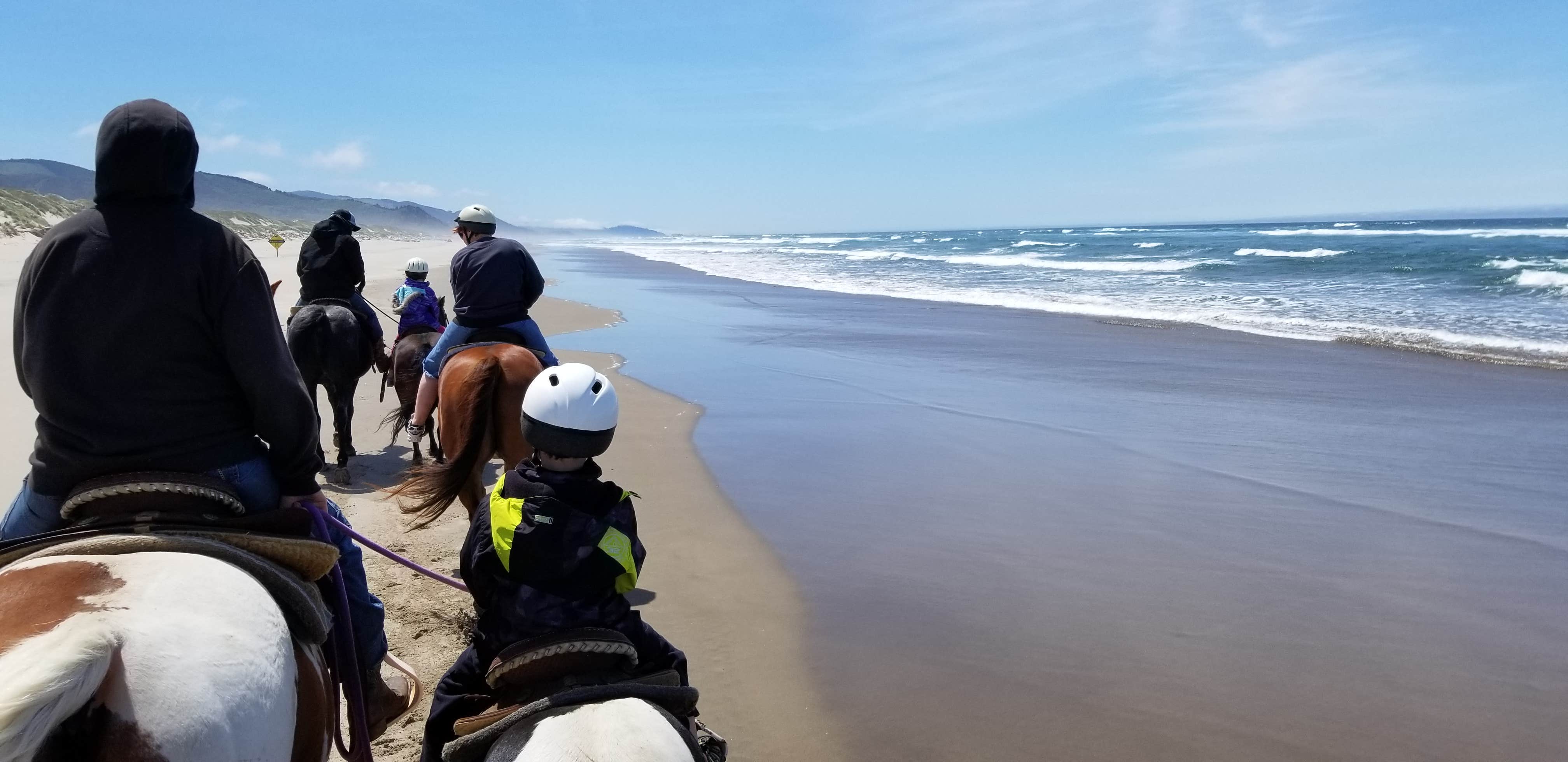 Minta J.'s photo of camping with a horse at Nehalem Bay State Park Campground near Gaston, OR