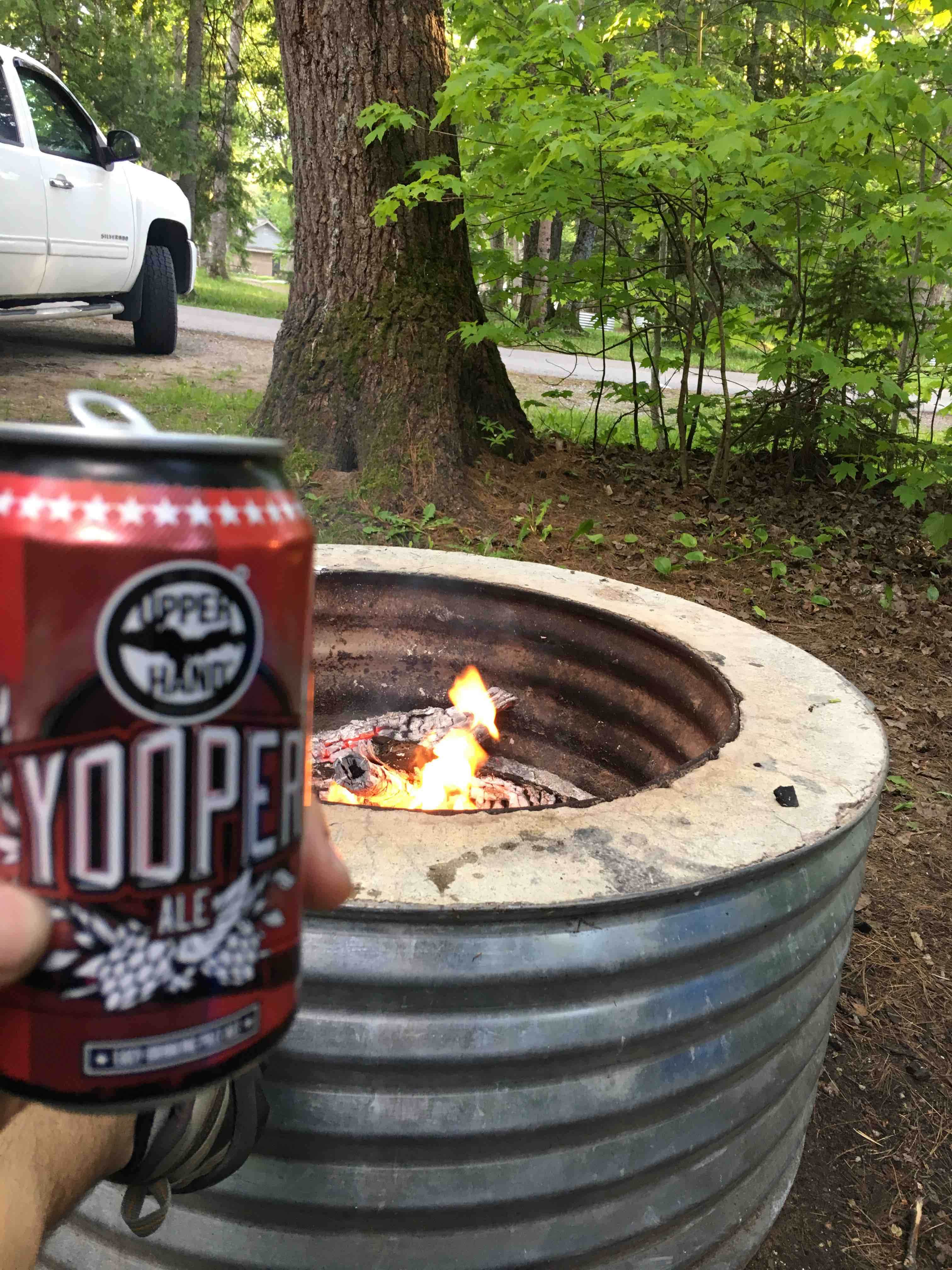 Camper submitted image from Lower Falls Campground — Tahquamenon Falls State Park - 3