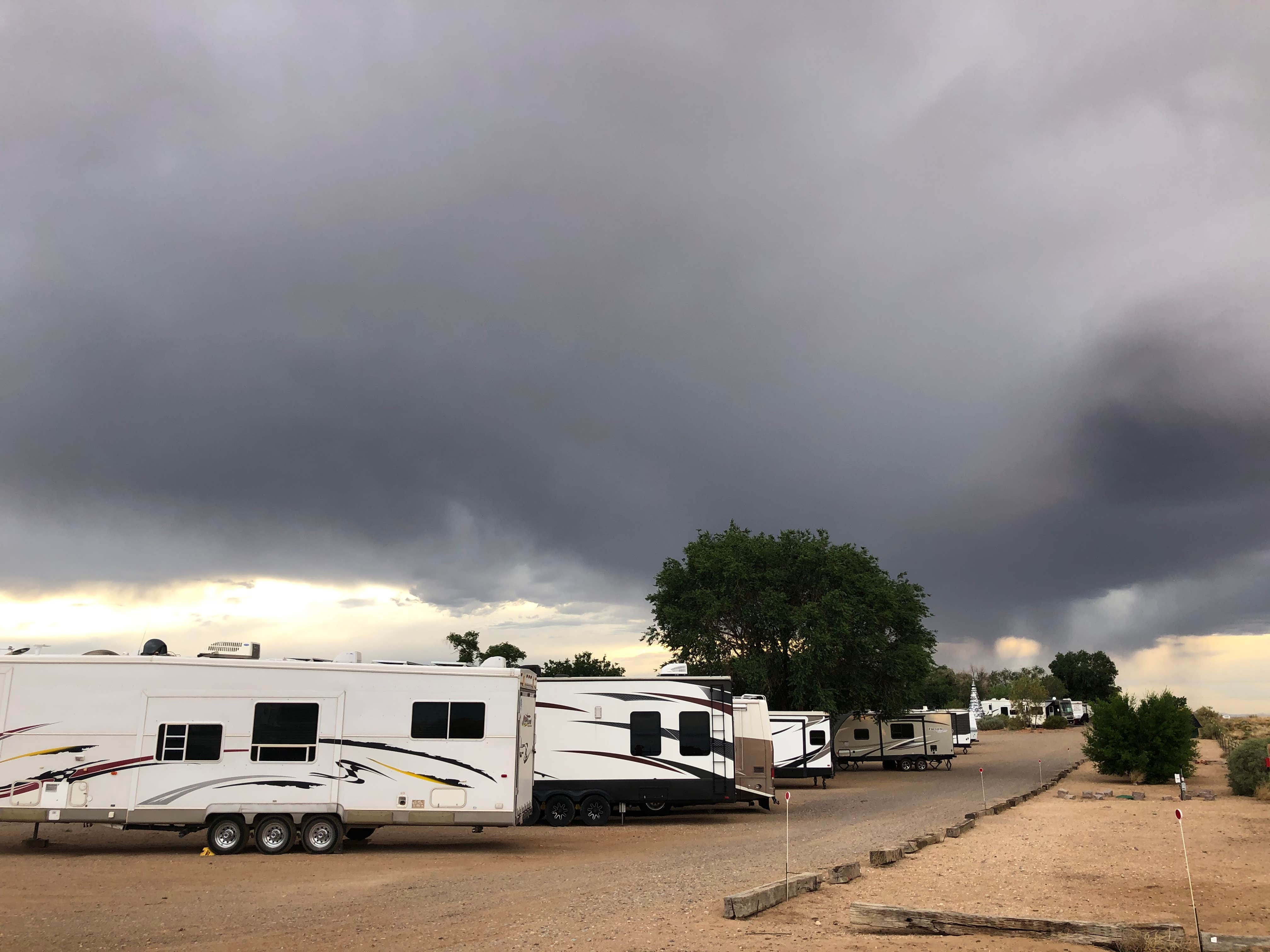 Kelly M.'s photo of rv camping at Enchanted Trails RV Park & Trading Post near Ponderosa, NM