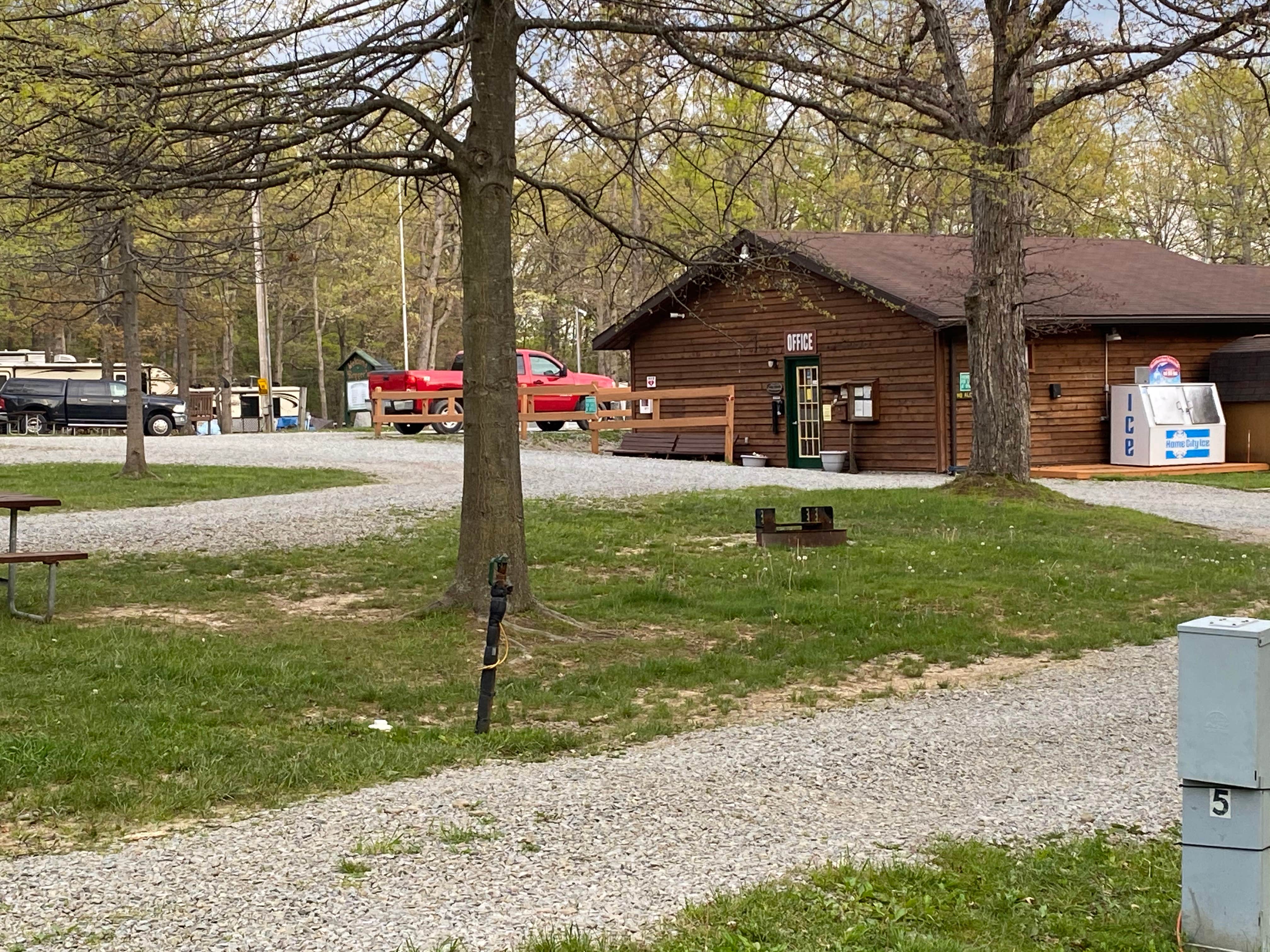 Tim & Nancy C.'s photo of glamping accommodations at Benner's Meadow Run RV Campground near Grantsville, MD