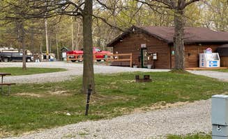 Tim & Nancy C.'s photo of glamping accommodations at Benner's Meadow Run RV Campground near Hopwood, PA
