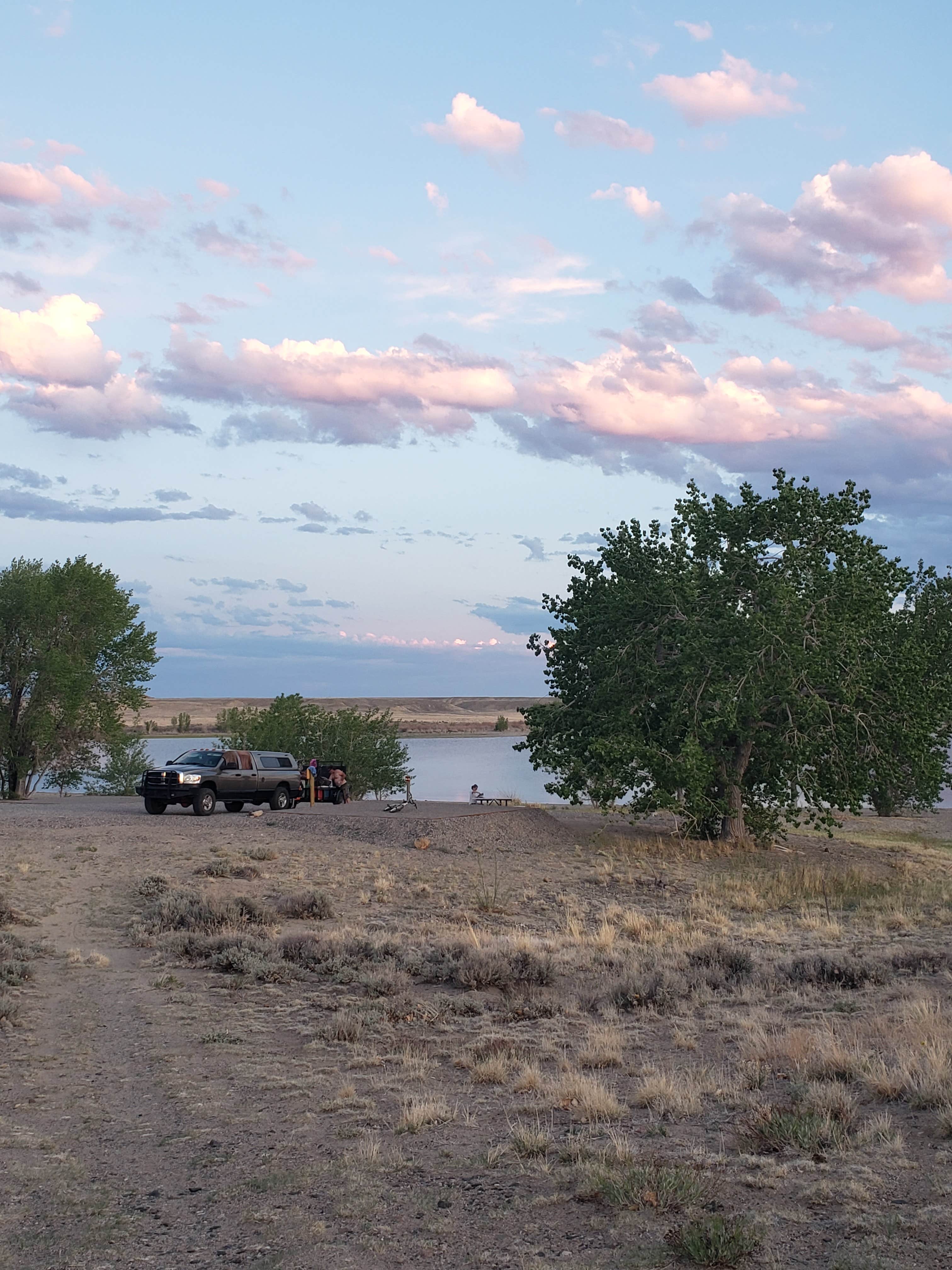 Camper-submitted photo at Tough Creek Campground — Boysen State Park near Lysite, WY