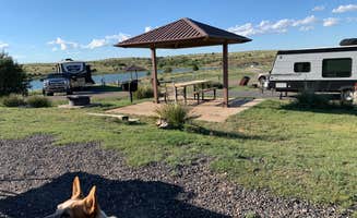 Valentina A.'s photo of camping with pets at Clayton Lake State Park Campground near Capulin, NM
