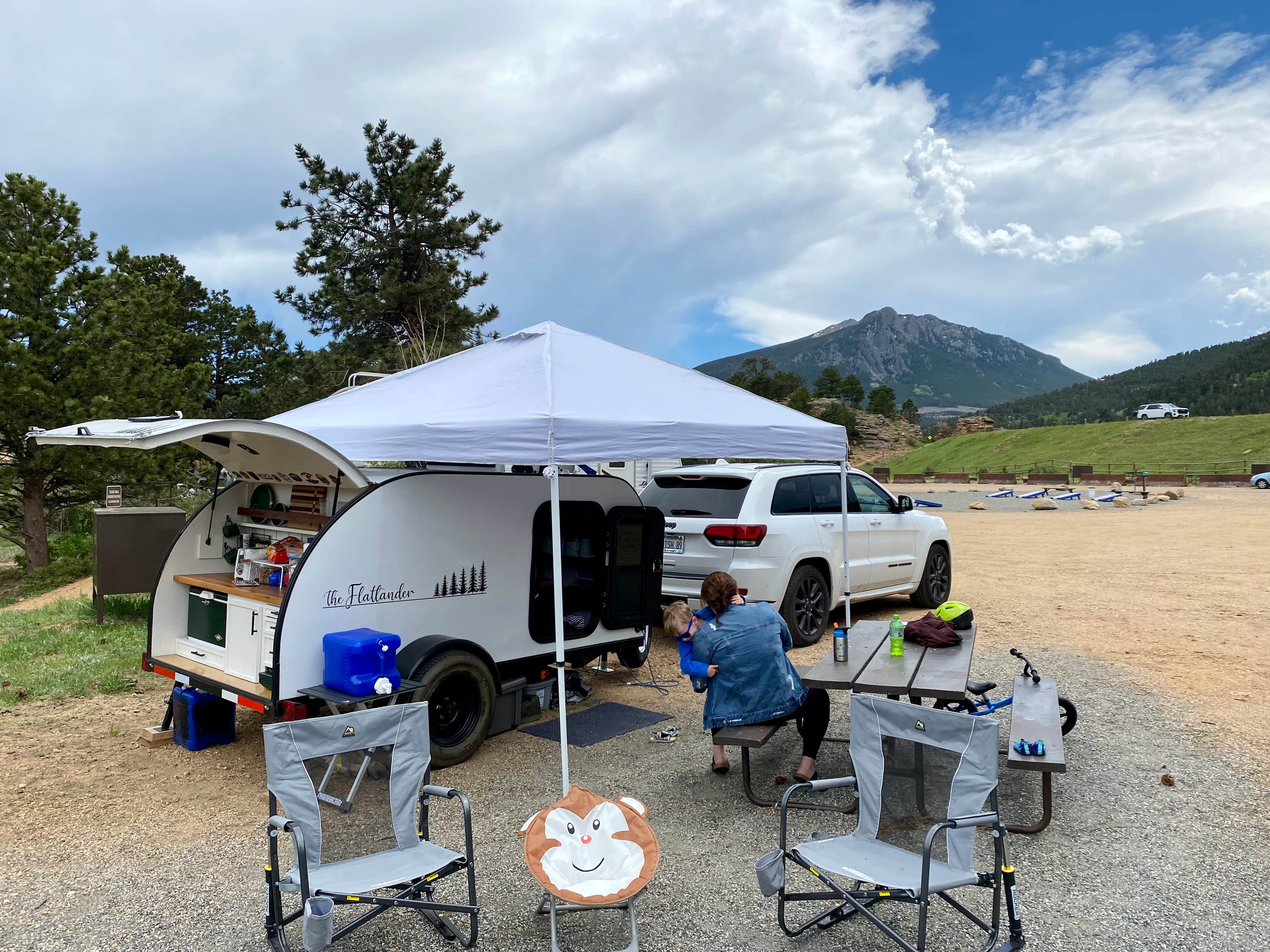 Steve D.'s photo at Estes Park Campground at Mary's Lake near Estes Park, CO