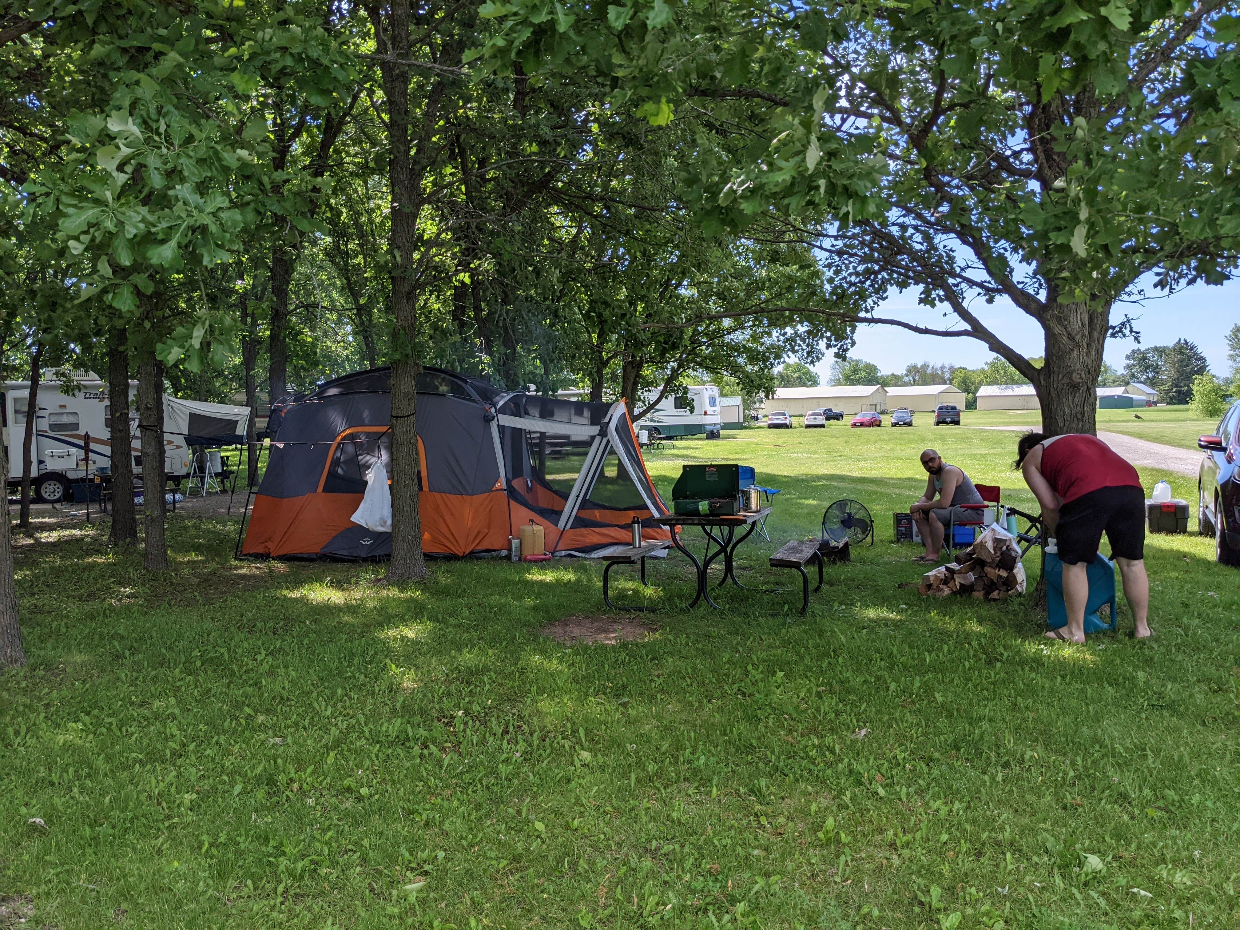 Hannah H.'s photo at Hickory Oaks Campground near Malone, WI