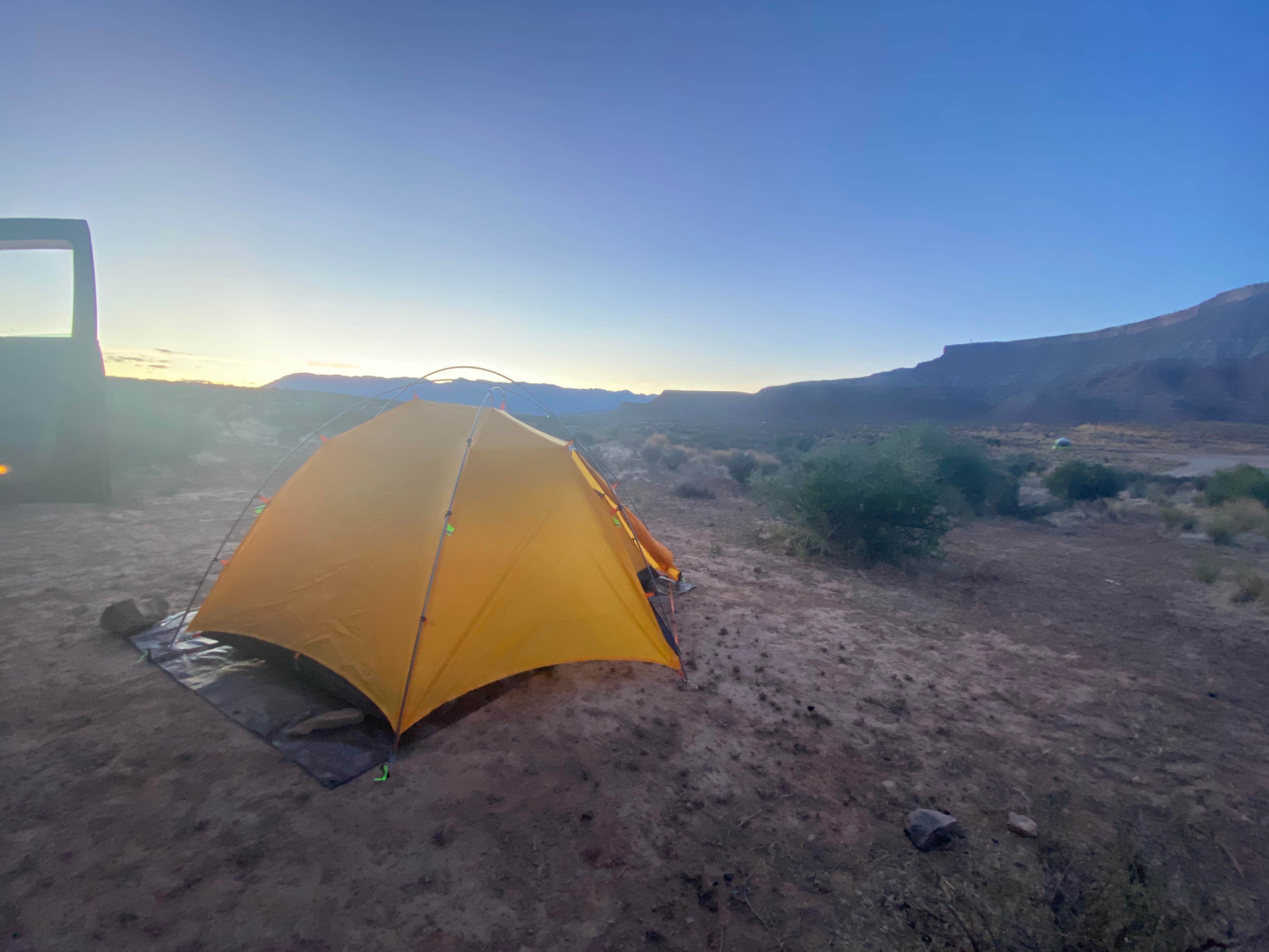 Kelly Anne  M.'s photo of a dispersed camping area at Hurricane Cliffs BLM dispersed #54 near Central, UT