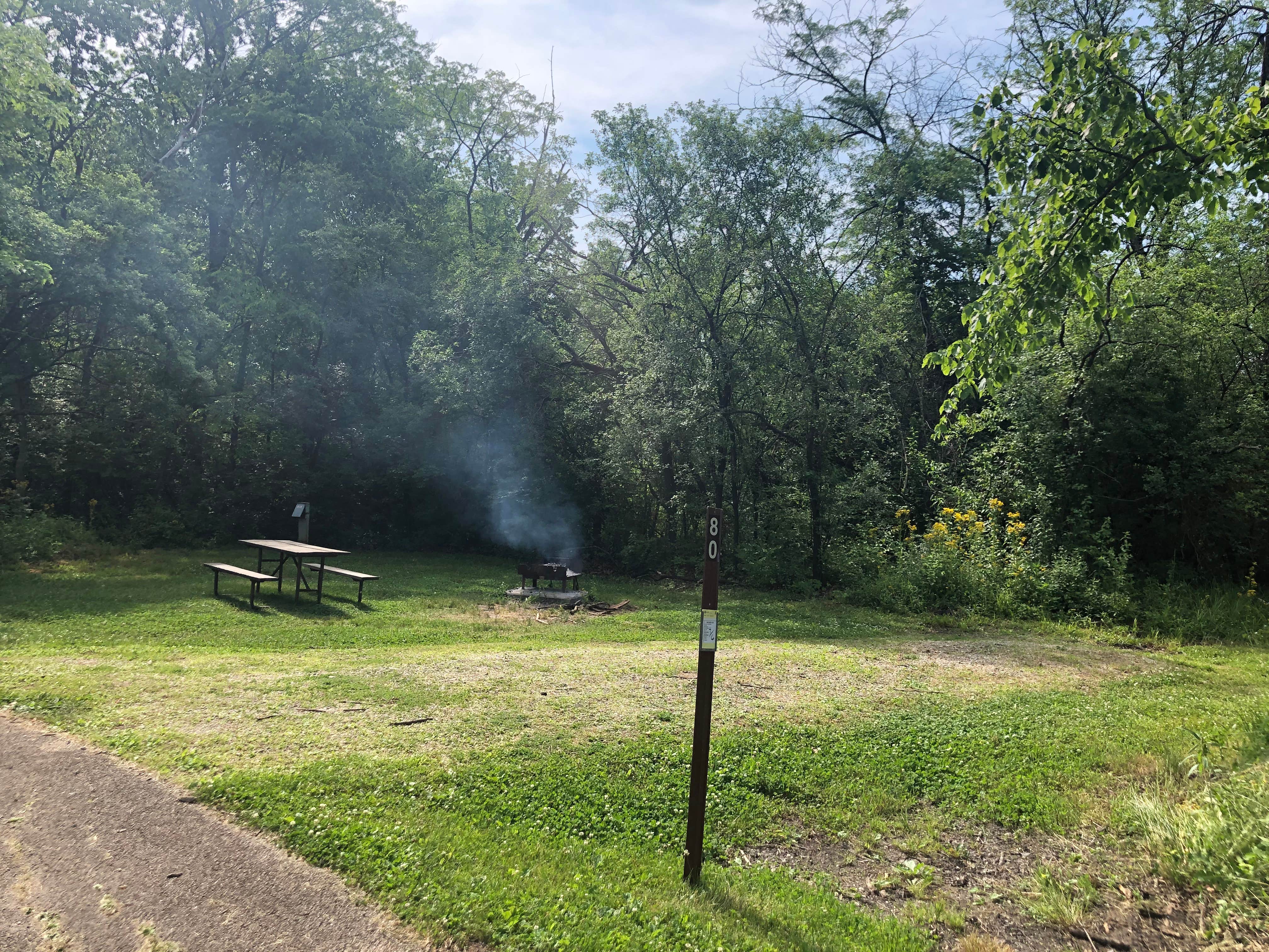 Camper submitted image from Whitetail Campground — Illini State Park - 1