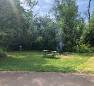 Camper-submitted photo from Whitetail Campground — Illini State Park