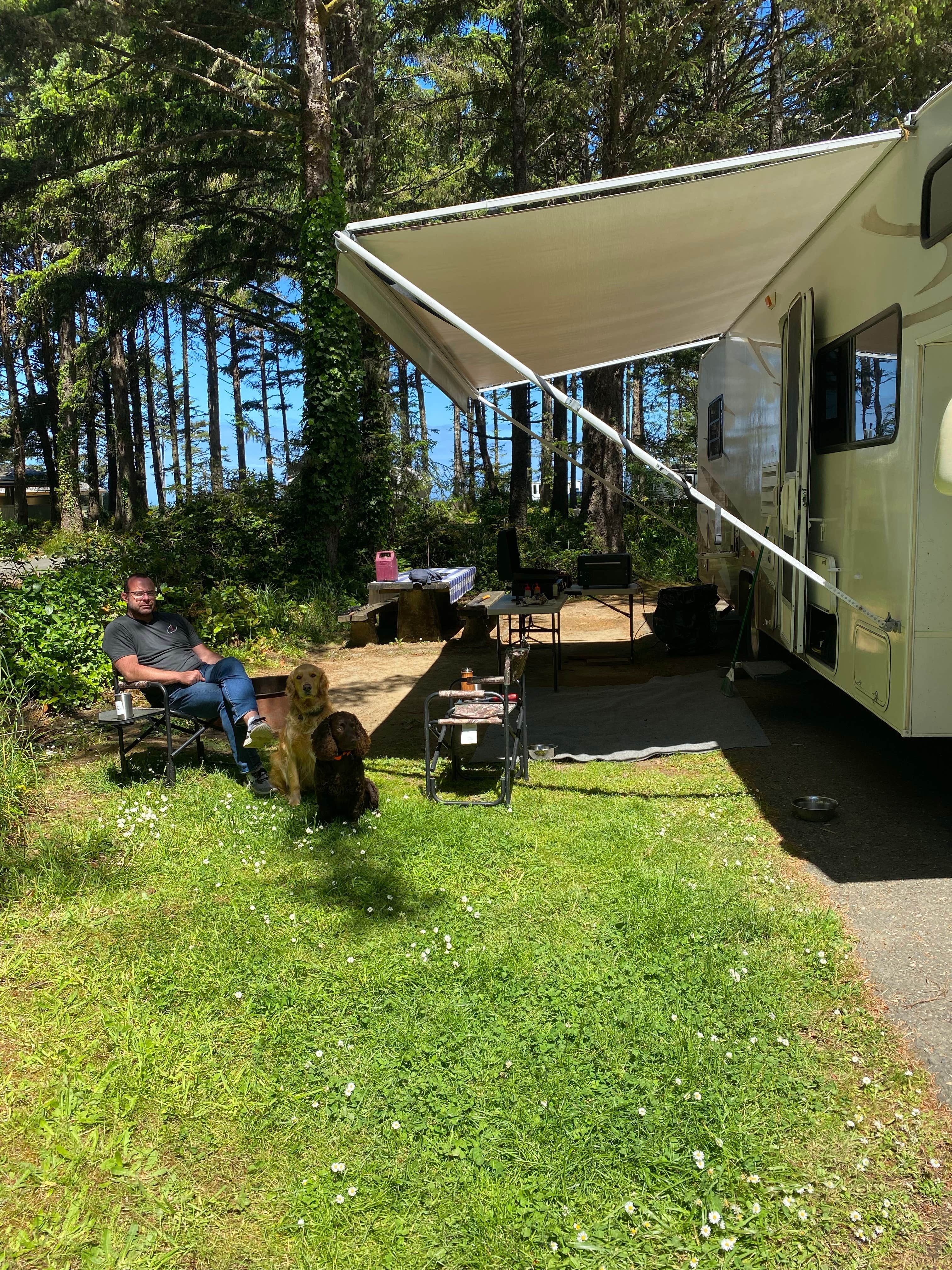 L & K S.'s photo of rv camping at Bastendorff Beach Park near Coos Bay, OR