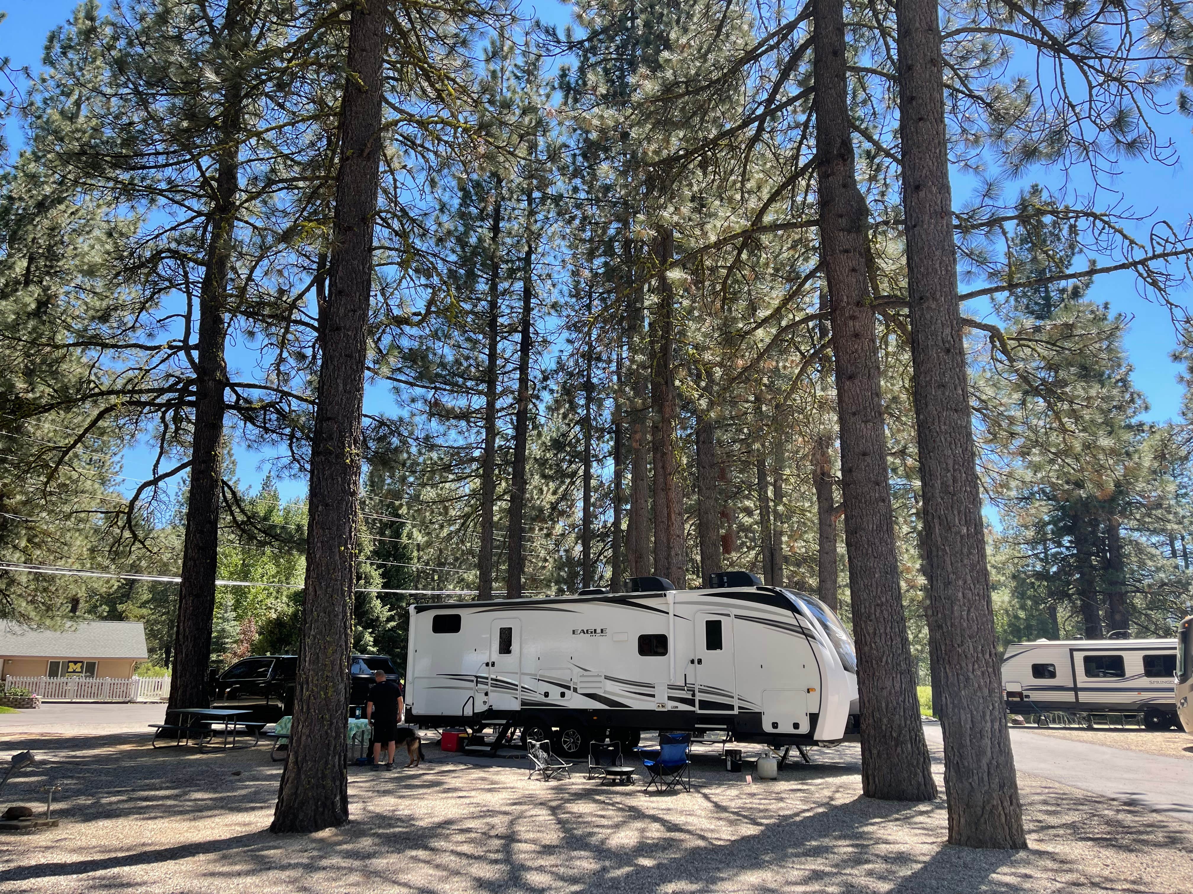 Camper-submitted photo at Clio's Rivers Edge RV Park near Calpine, CA