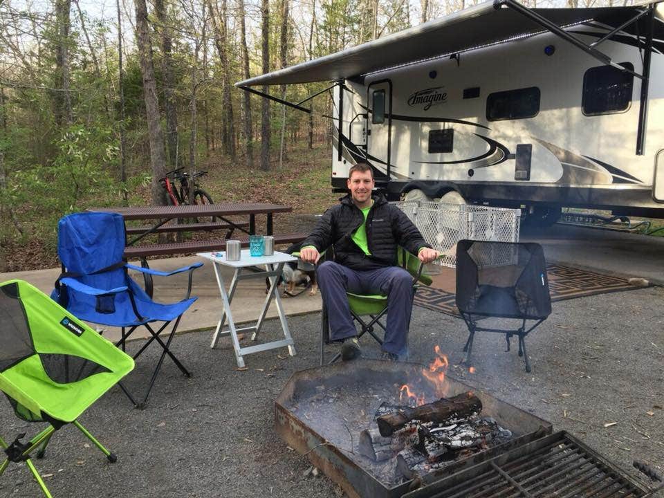 Camper submitted image from Woolly Hollow State Park — Wooly Hollow State Park - 3