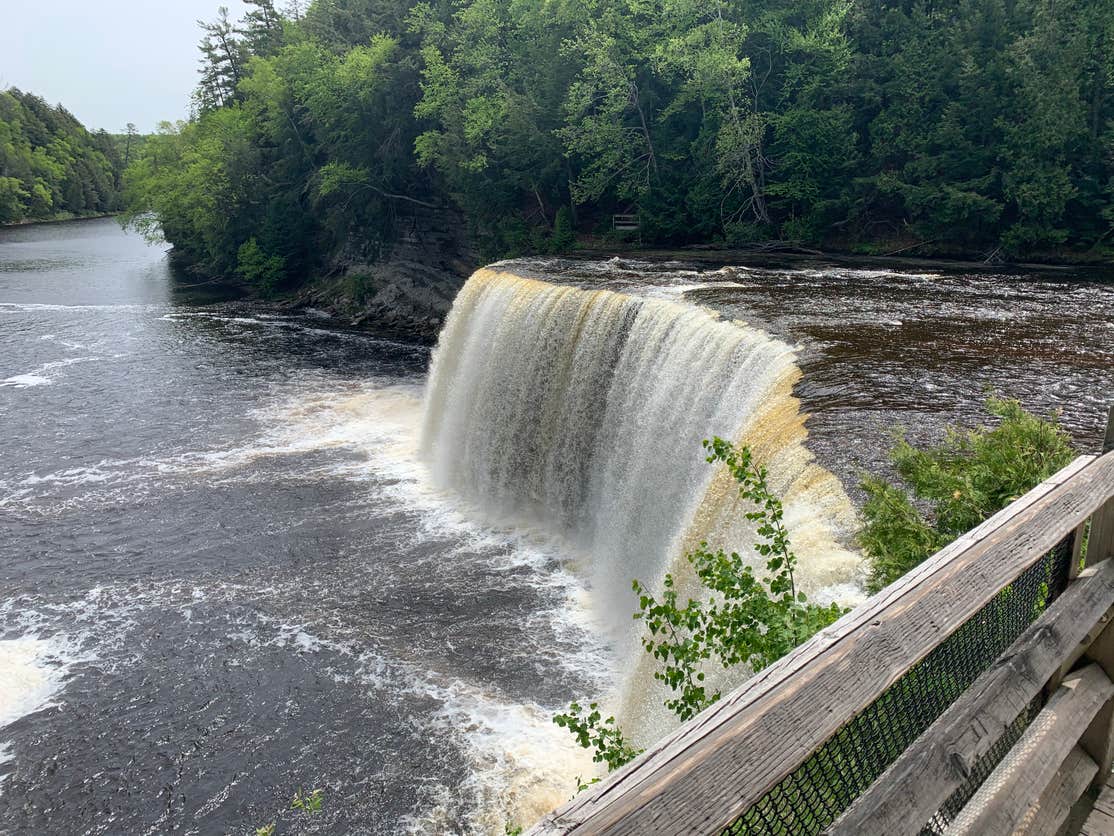 Lower Falls Tahquamenon Falls State Park The Dyrt