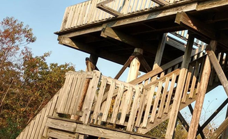Dwight D.'s photo of a cabin at High Point State Park Campground near Woodridge, NY