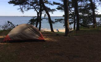 Tim C.'s photo at Washburn Island Campsites — Waquoit Bay Reserve near North Falmouth, MA