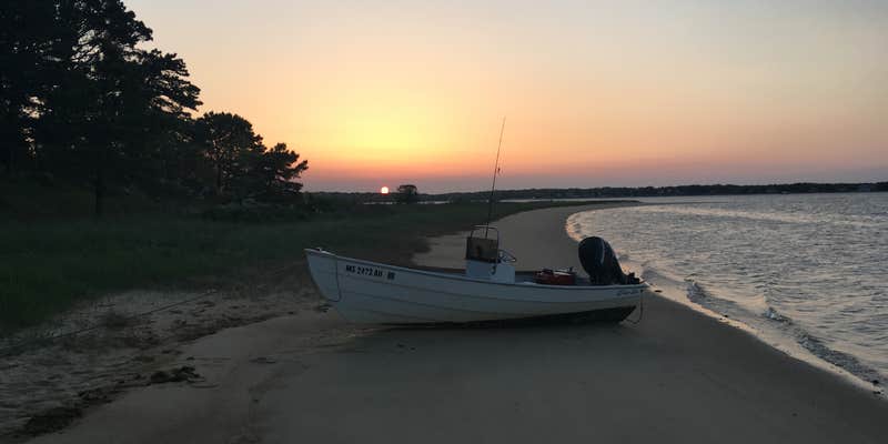 Camper submitted image from Washburn Island Campsites — Waquoit Bay Reserve