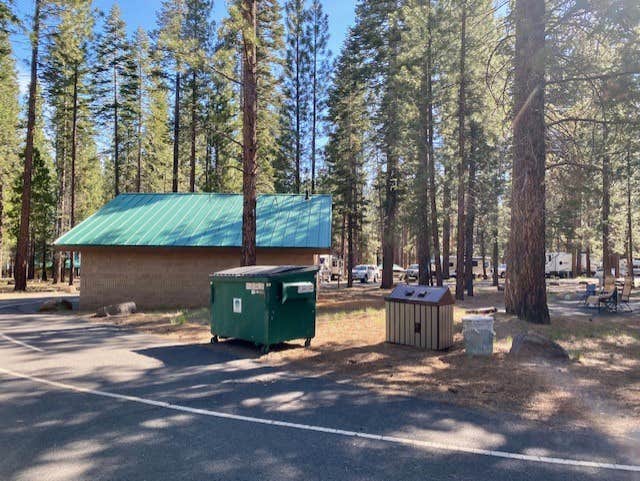 Alison's photo of a cabin at Merrill Campground near Lassen National Forest