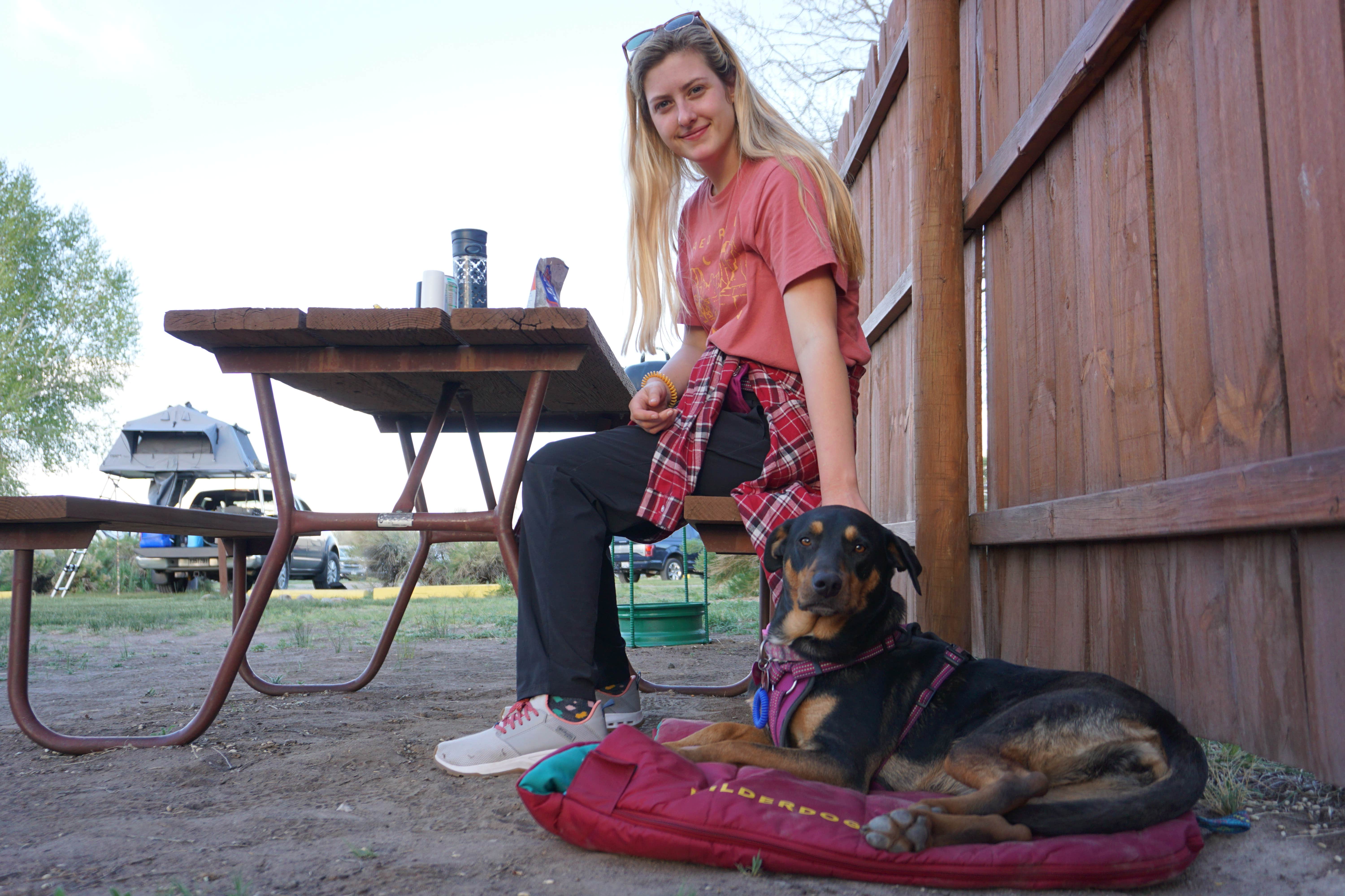 Fabein D.'s photo of camping with pets at Alamosa KOA near Antonito, CO