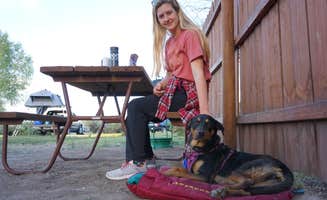 Fabein D.'s photo of camping with pets at Alamosa KOA near Blanca, CO