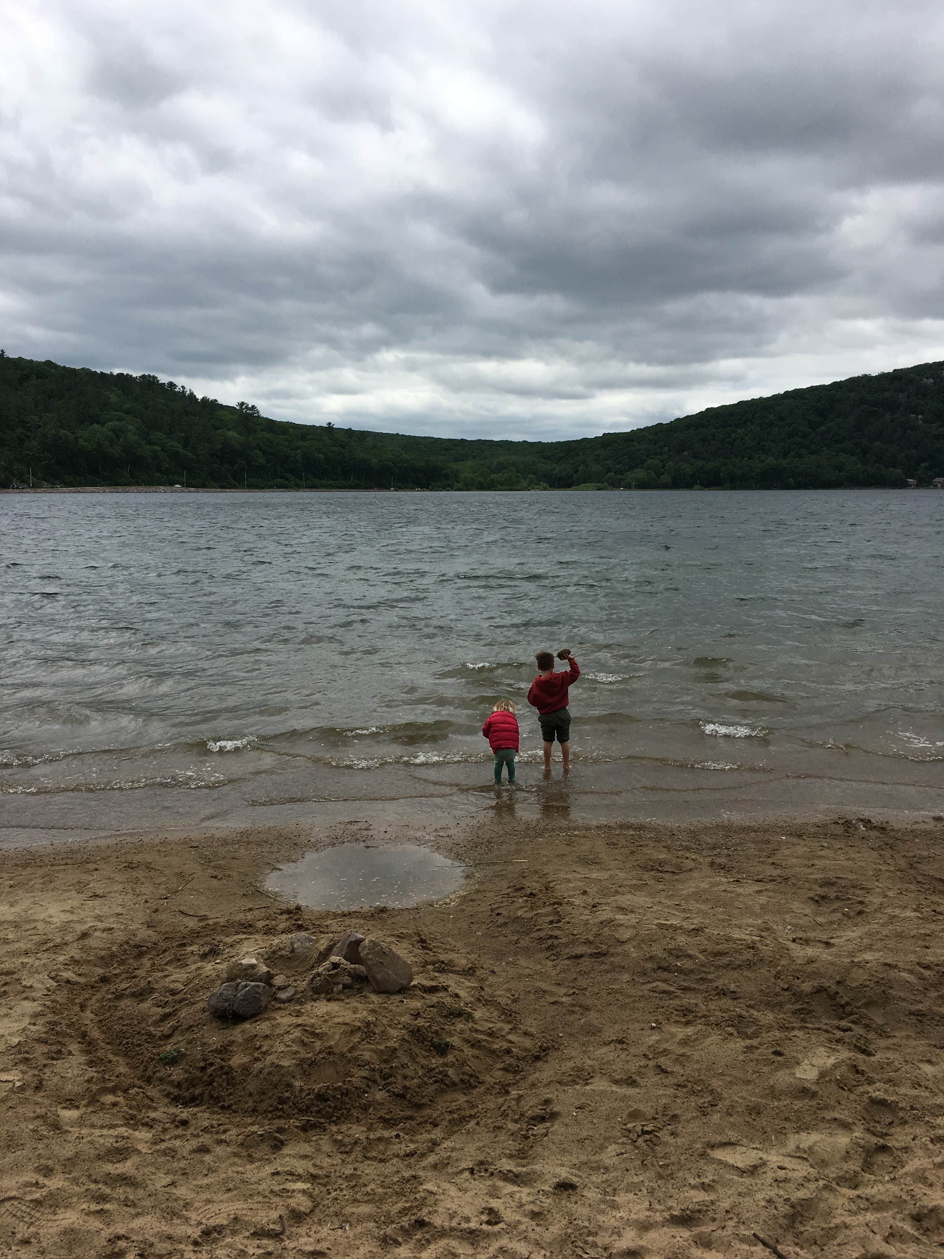 Camper-submitted photo at Devils Lake State Park Group Campground — Devils Lake State Park near Prairie du Sac, WI