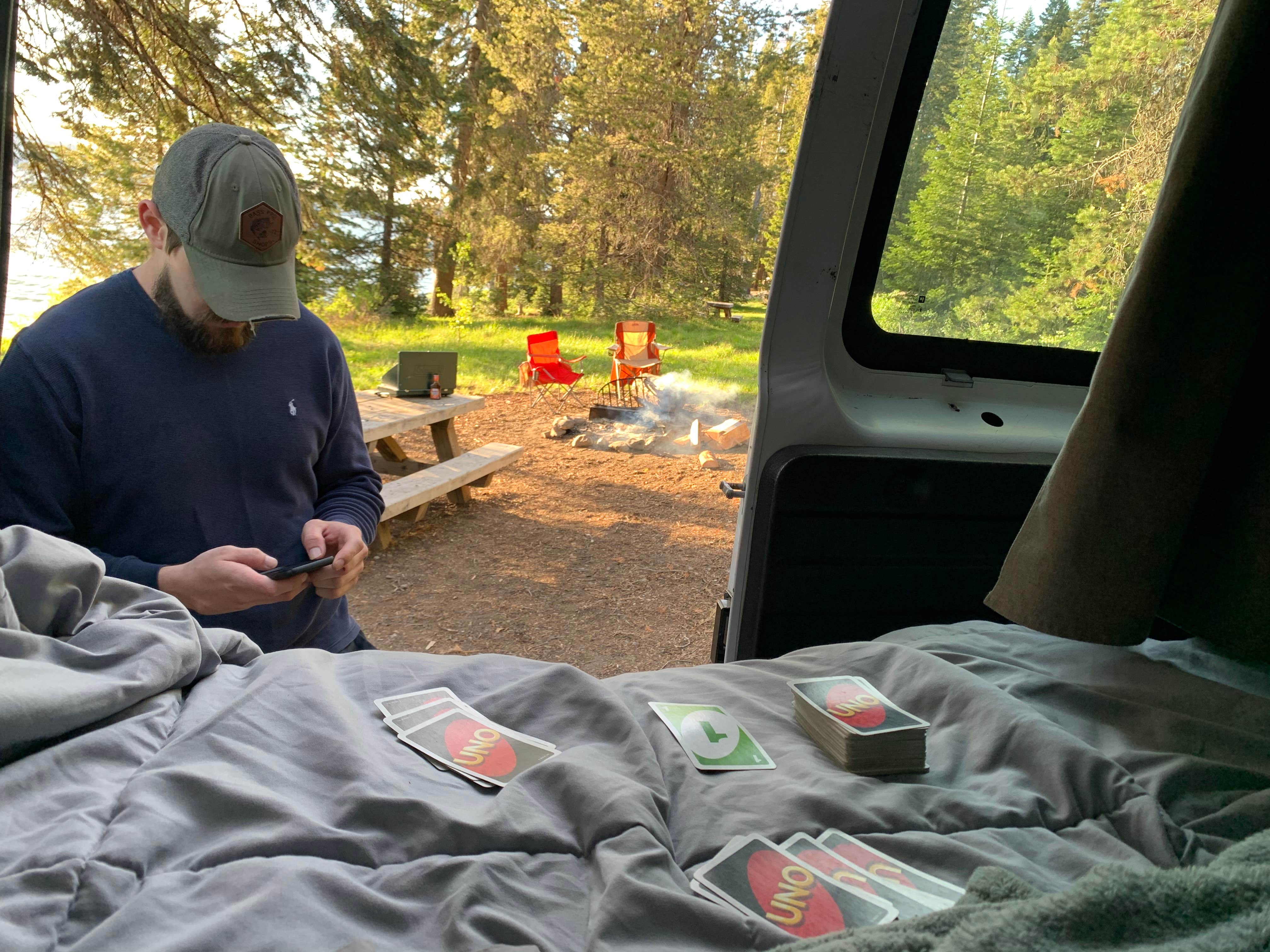 Azizah T.'s photo of glamping accommodations at Diamond Lake near Fort Klamath, OR