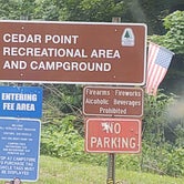 Review photo of Cedar Point Campground by Timothy T., June 7, 2021