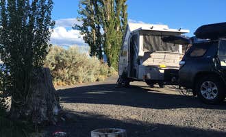 Camping near Sand Hollow Campground: Ginkgo Petrified Forest State Park Campground, Vantage, Washington