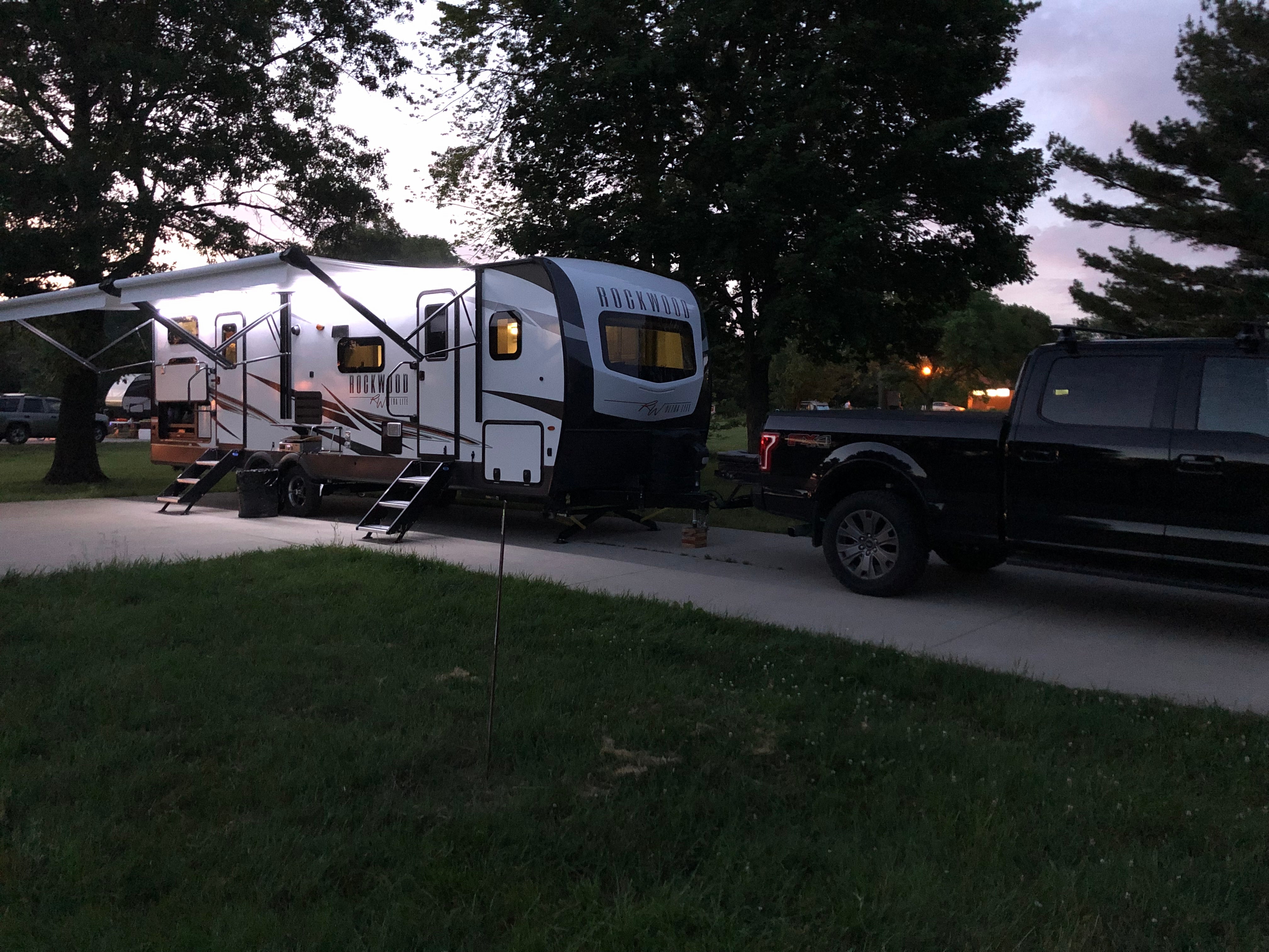 Camper submitted image from Prairie Flower Recreation Area - 1