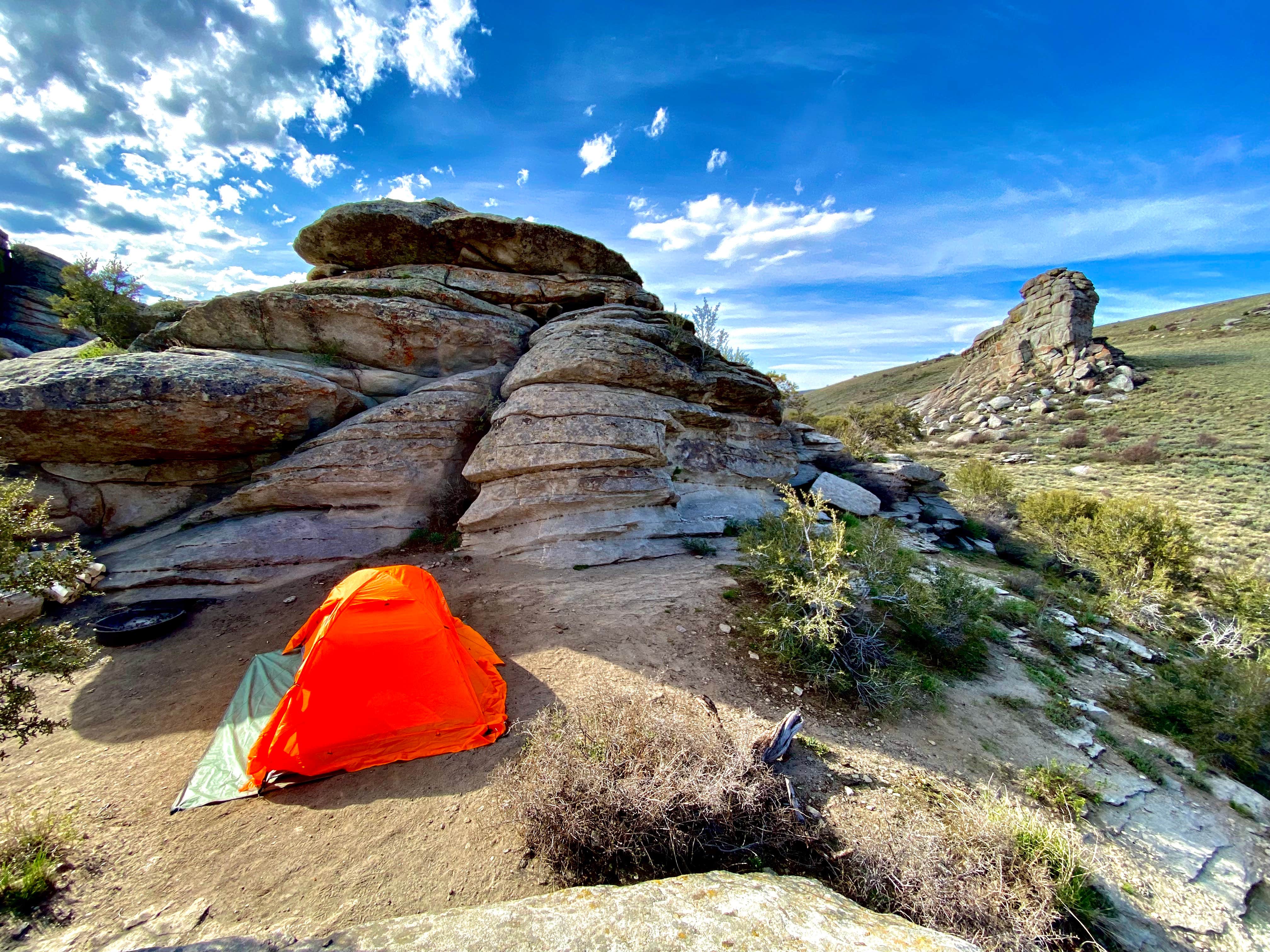 Dare To Everywhere  .'s photo at City of Rocks Campground — City of Rocks Natural Reserve near Oakley, ID