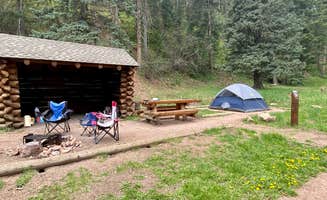 Serena L.'s photo of tent camping at Davenport Campground near Gardner, CO