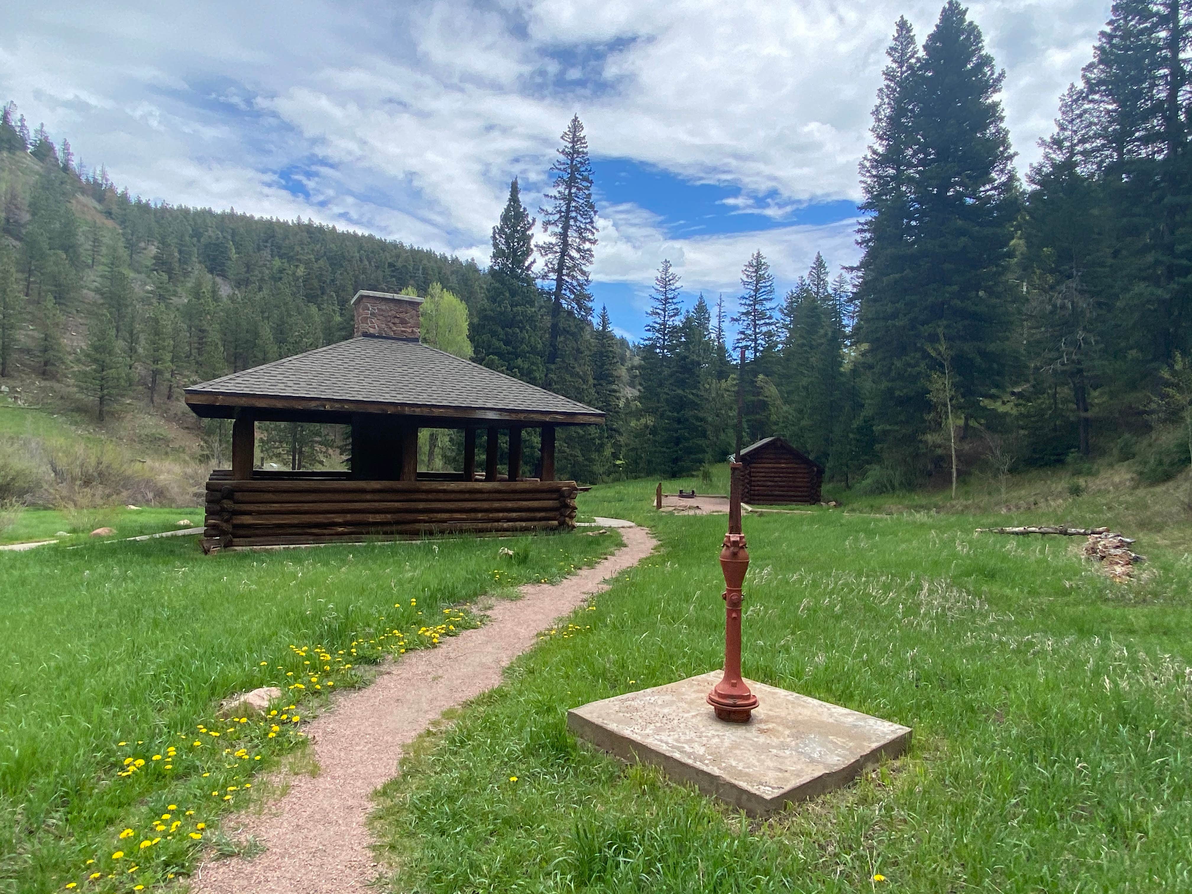 Serena L.'s photo of glamping accommodations at Davenport Campground near Cotopaxi, CO