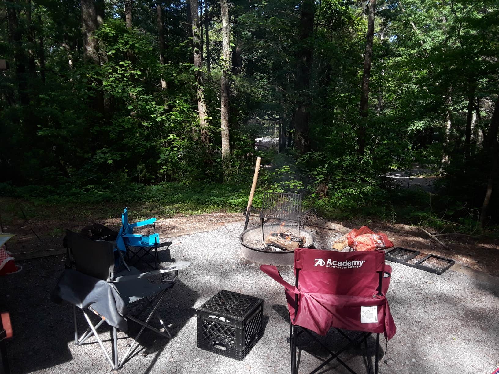 Nicole R.'s photo at Fort Mountain State Park Campground near Carters Lake