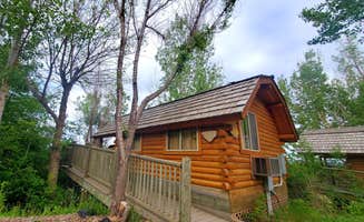 Angela G.'s photo of a cabin at Great Falls KOA near Great Falls, MT