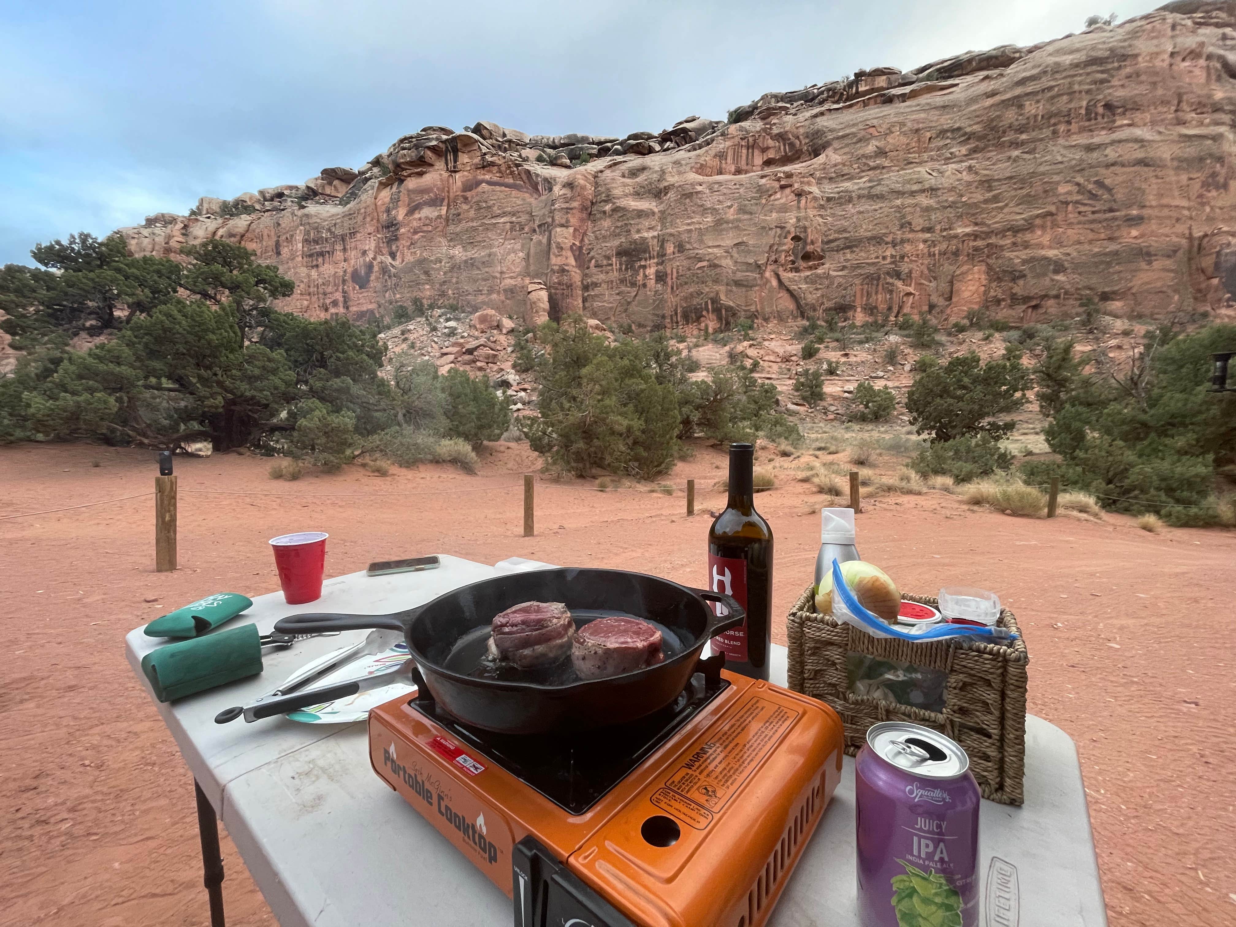 Camper submitted image from Gemini Bridges Campground - 4