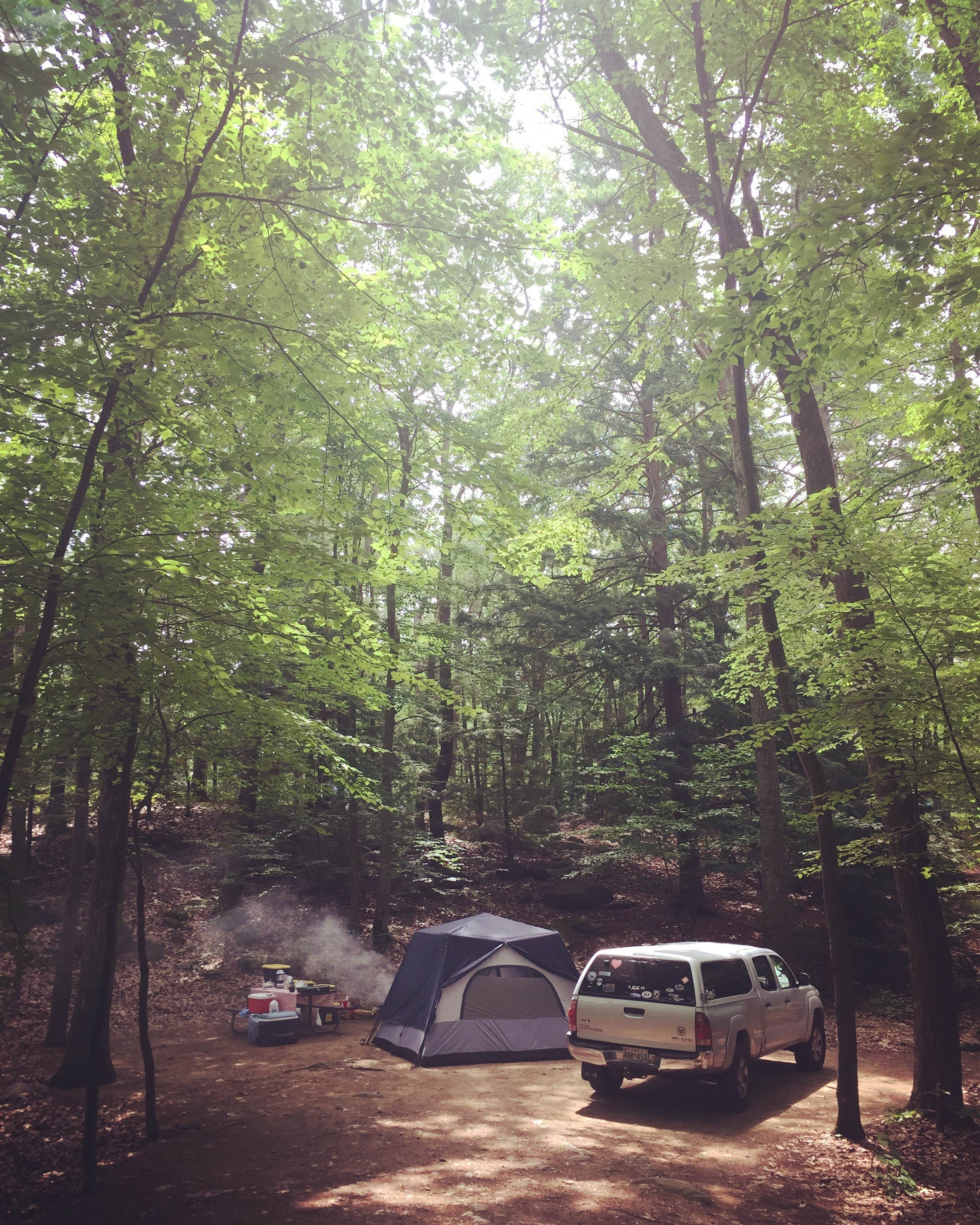 Erin W.'s photo at Pawtuckaway State Park Campground near Newfields, NH