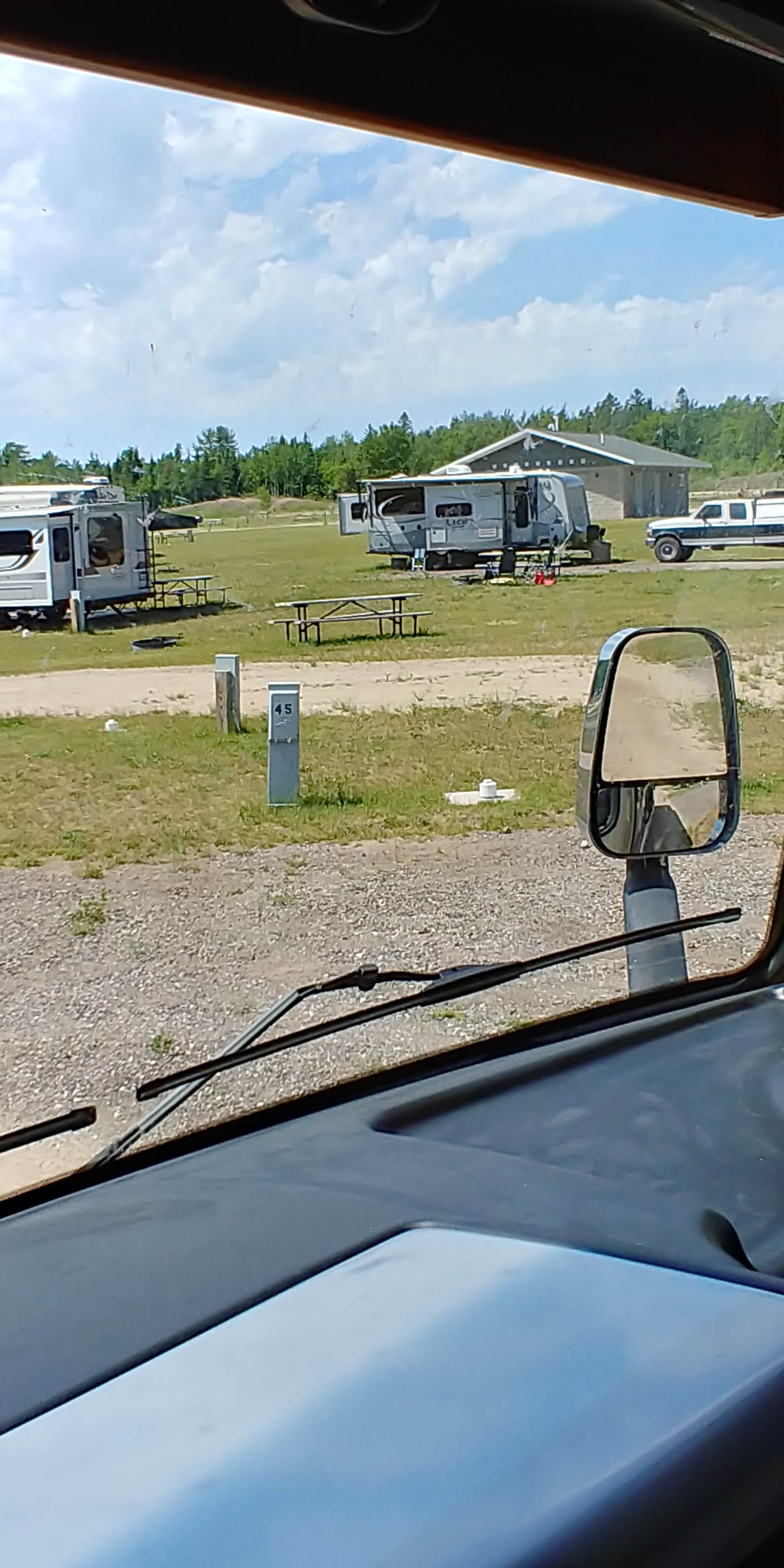 Camper submitted image from Pictured Rocks RV Park and Campground - 2