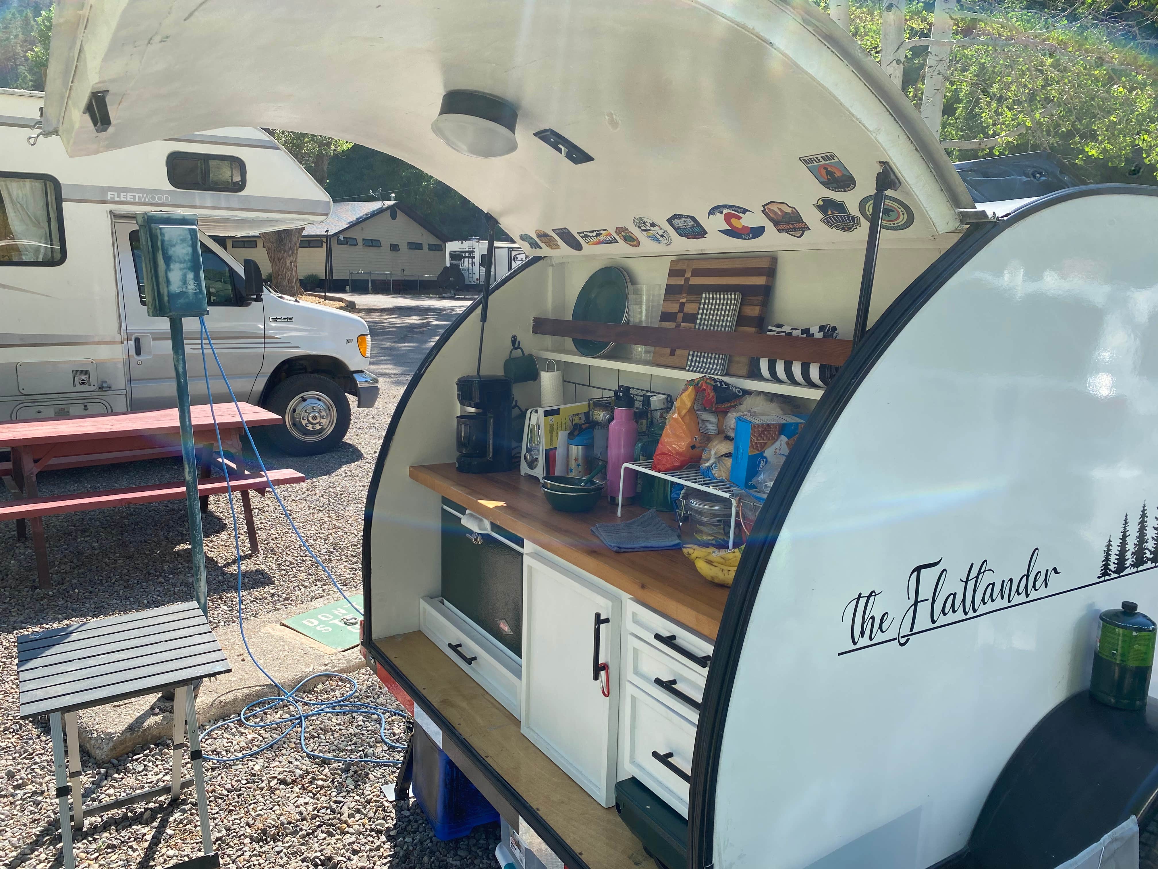Steve D.'s photo of rv camping at 4J + 1+ 1 RV Park near Norwood, CO