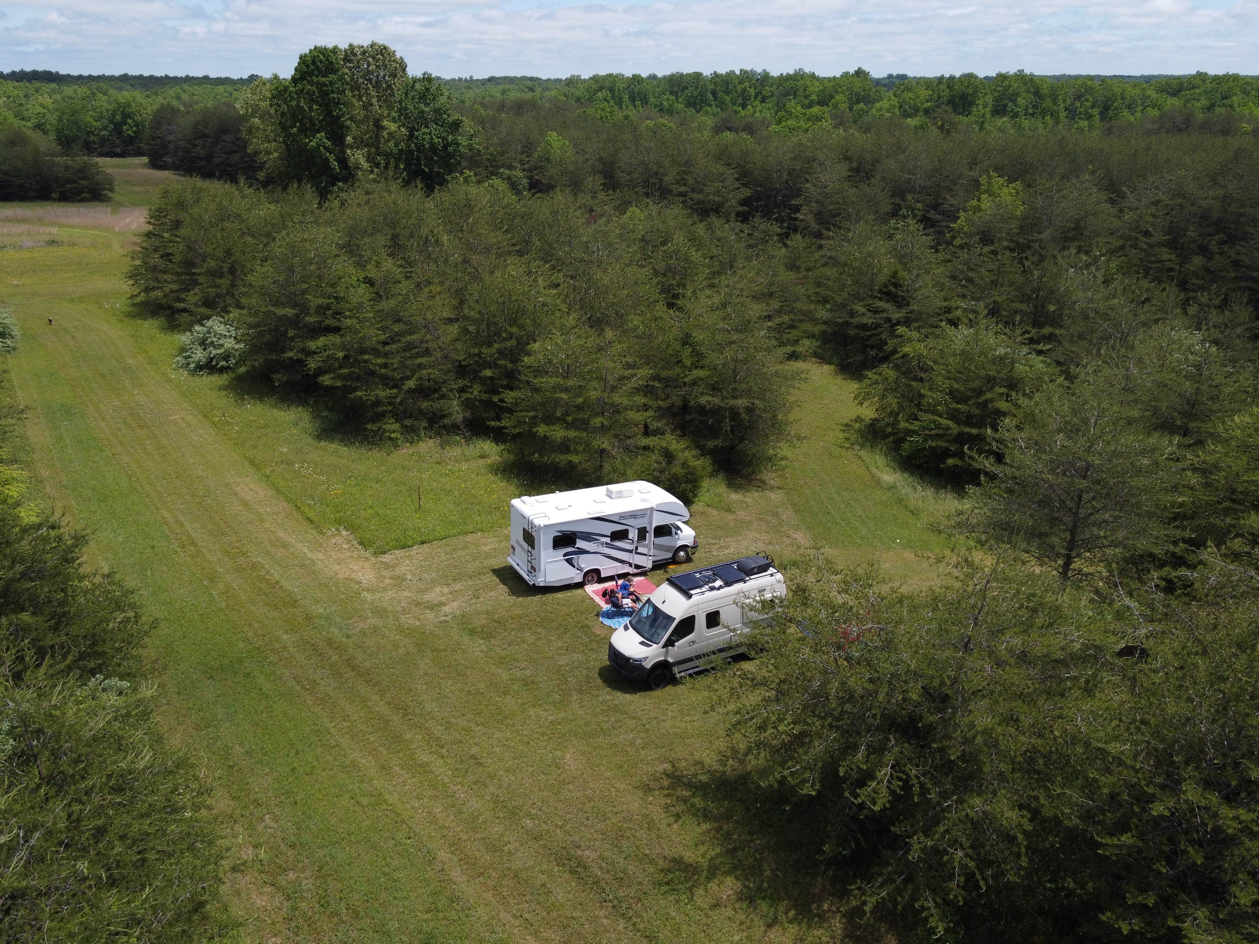 Bill G.'s photo of rv camping at Hammock Sway near Beersheba Springs, TN