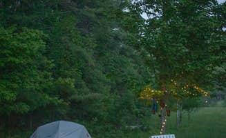 Maggie F.'s photo of tent camping at ADK Mountain View Campground near Lake Placid, NY