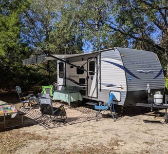 Camper-submitted photo from Rock Crusher Canyon RV Park