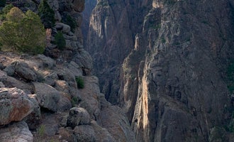 Camping near Iron Creek Campground — Crawford State Park: North Rim Campground — Black Canyon of the Gunnison National Park, Black Canyon of the Gunnison National Park, Colorado
