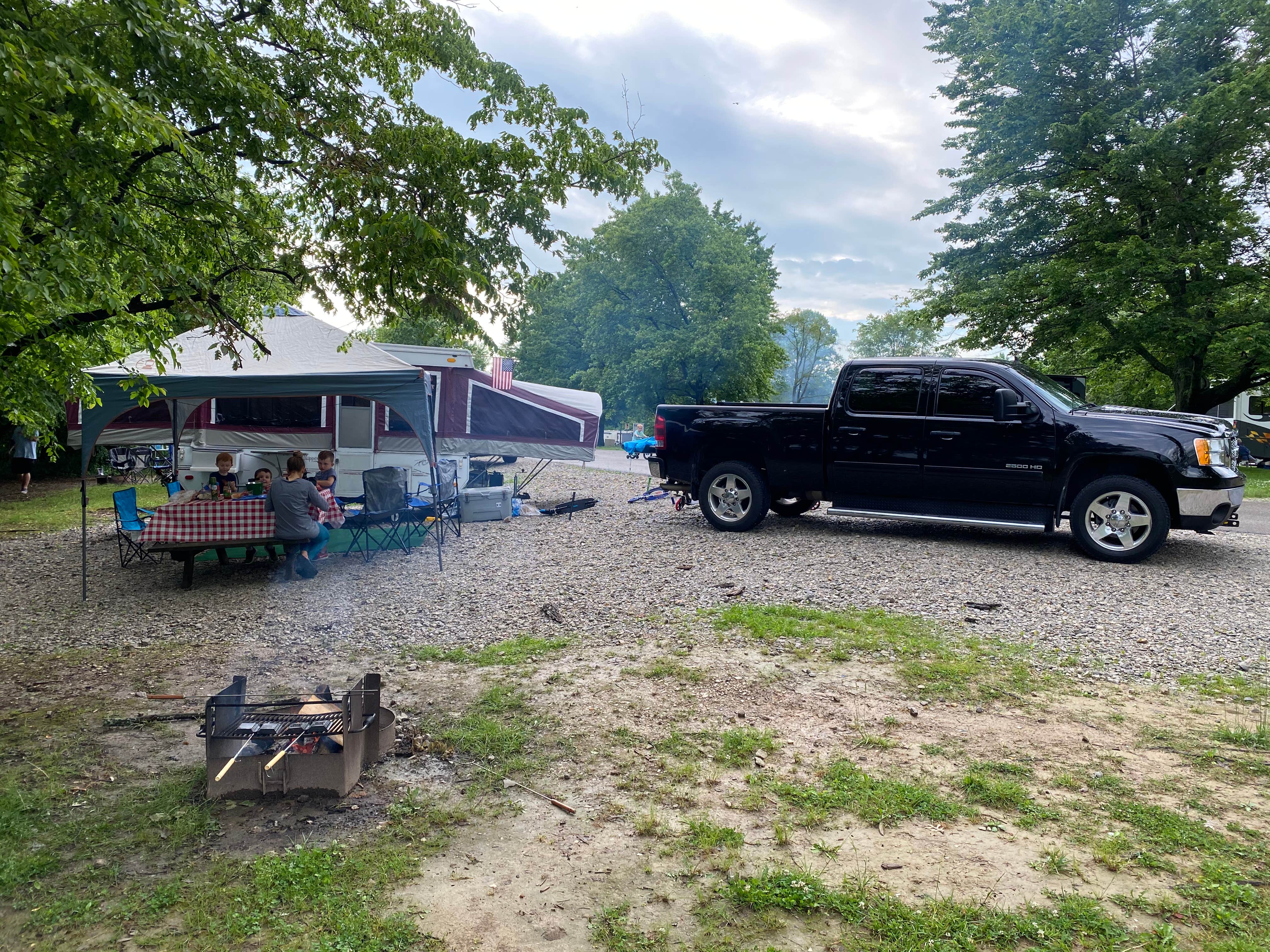 Sheldon E.'s photo of rv camping at Paynetown Campground near Poland, IN